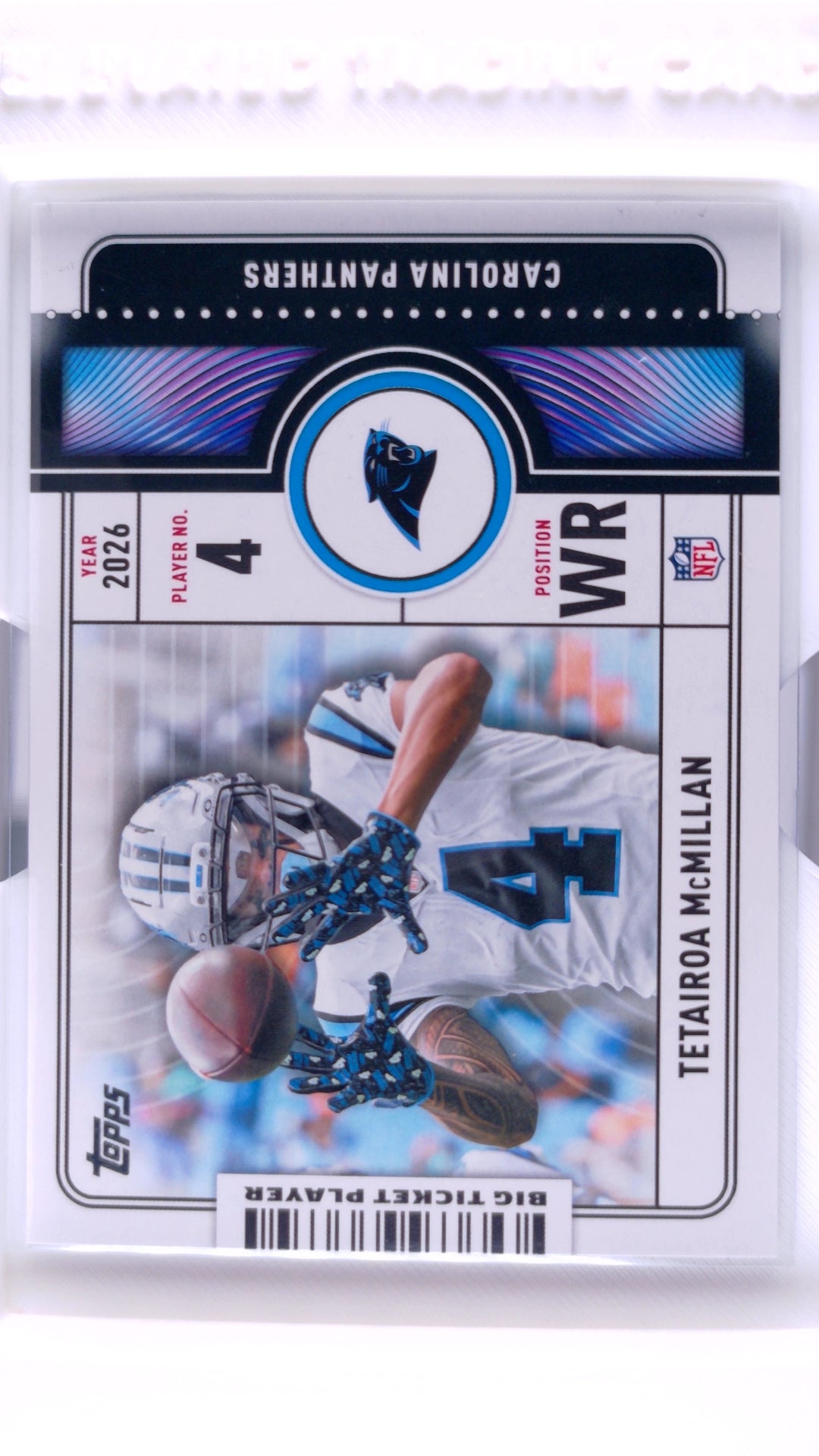 #BTP-1 Tetairoa McMillan Big Ticket Players - front