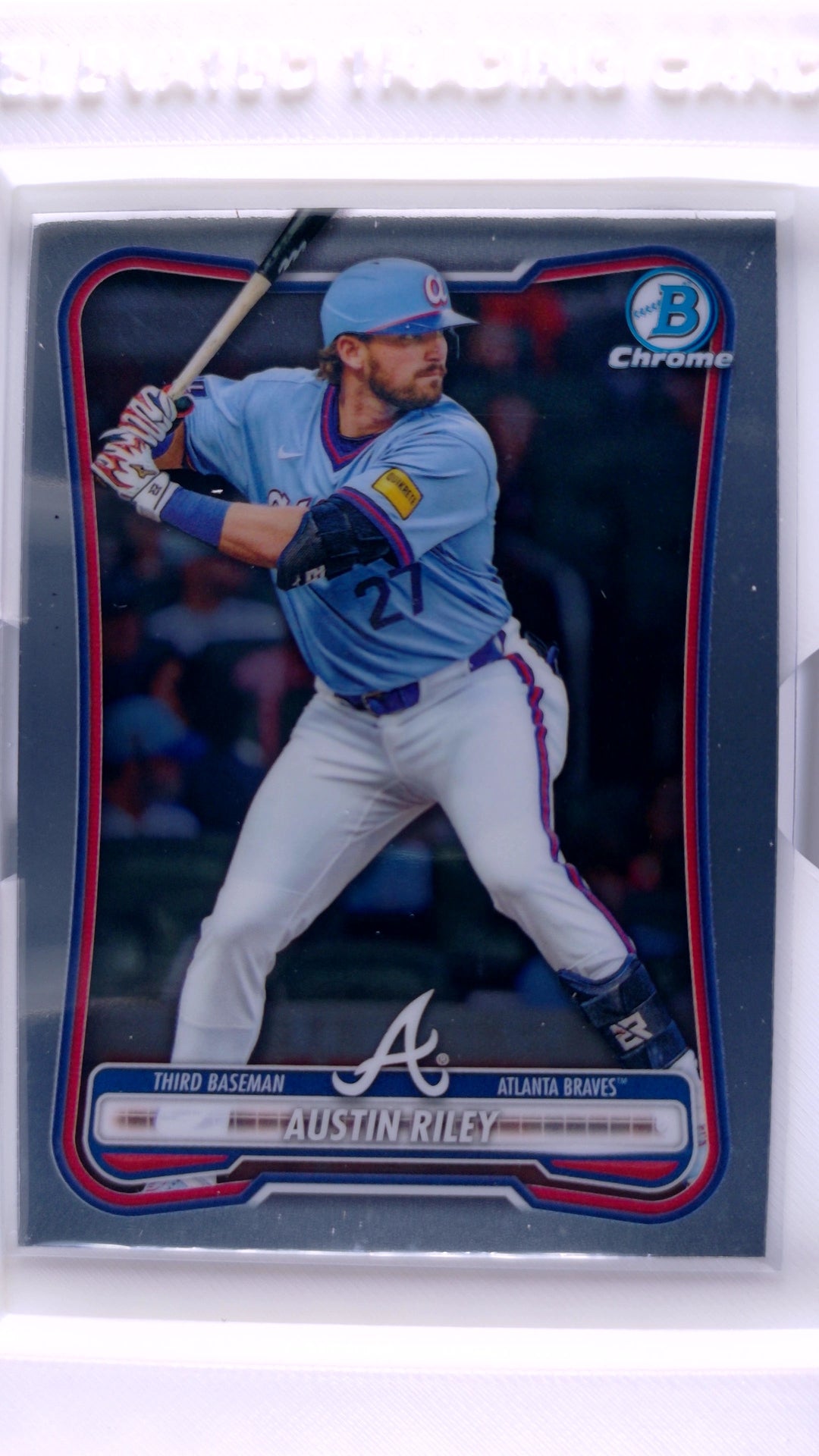 #92 Austin Riley - front