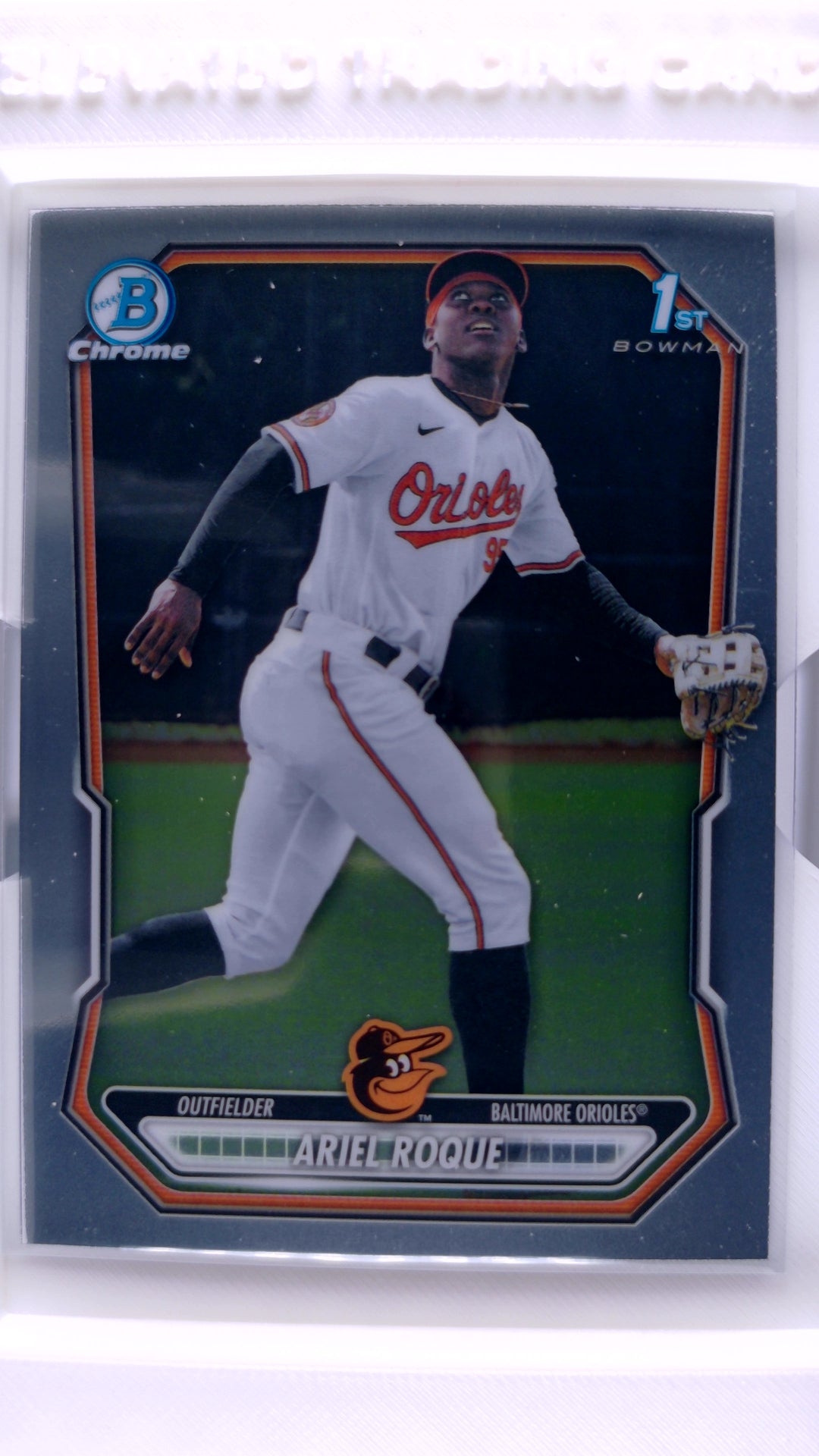 #BCP-240 Ariel Roque Bowman Chrome Prospects - front