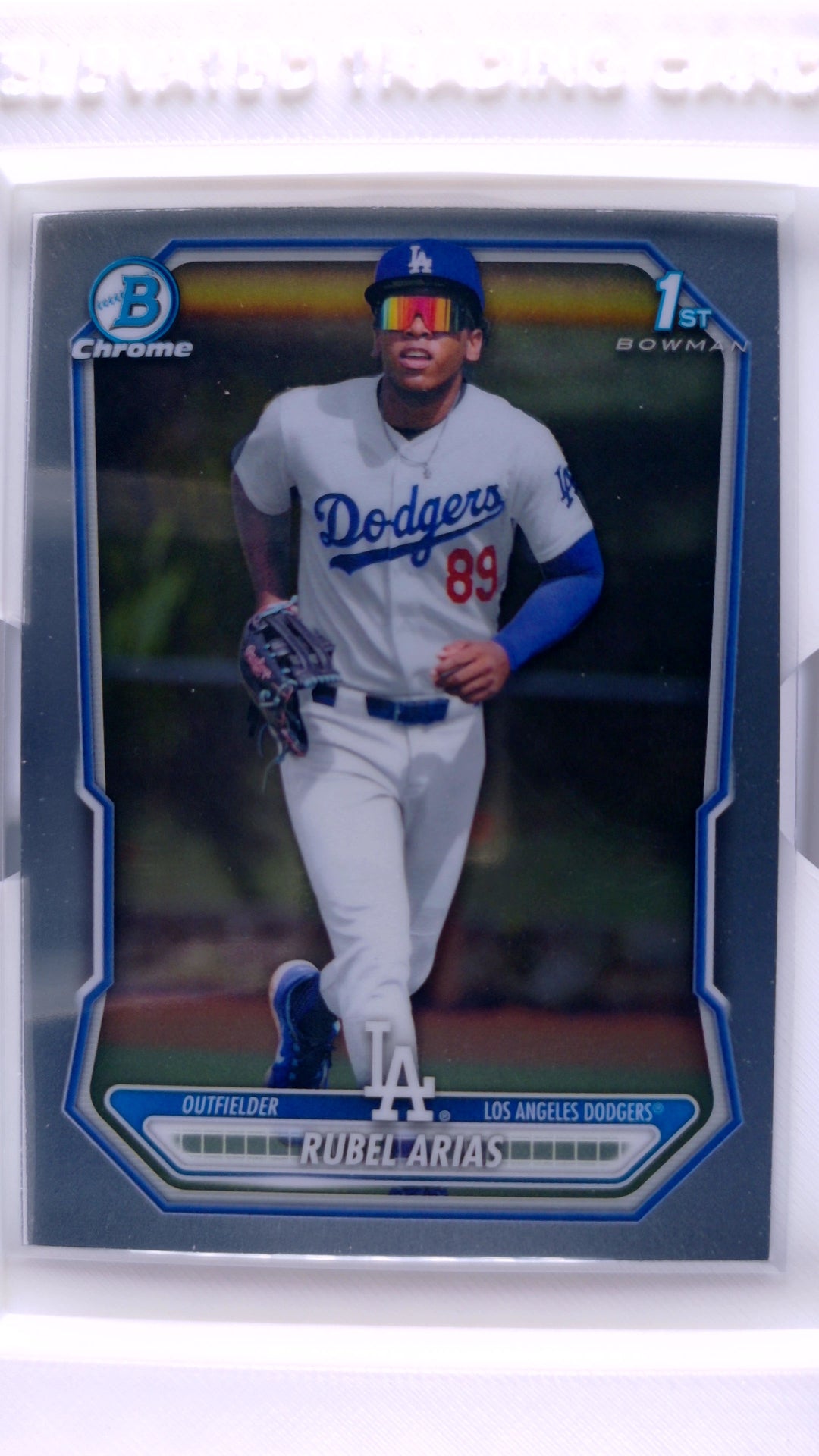 #BCP-157 Rubel Arias Bowman Chrome Prospects - front