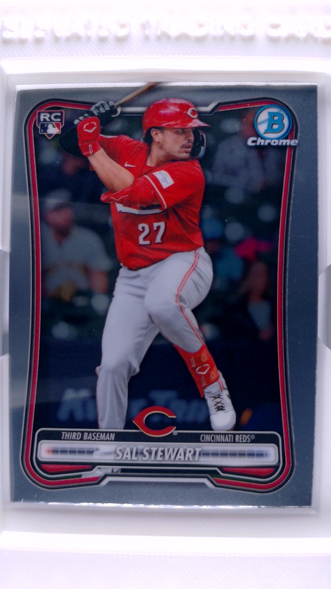 #48 Sal Stewart Rookie - front