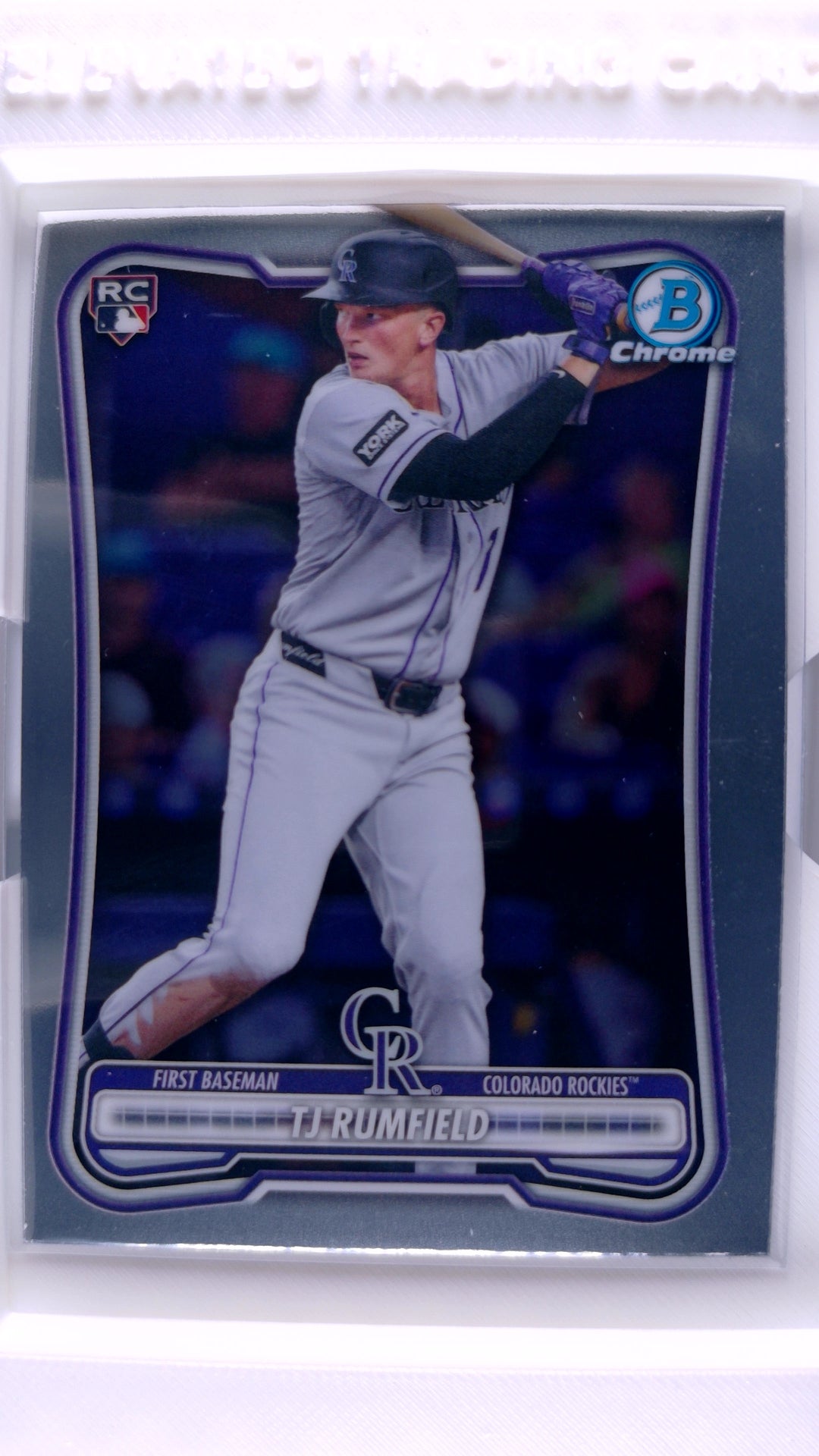 #77 TJ Rumfield Rookie - front