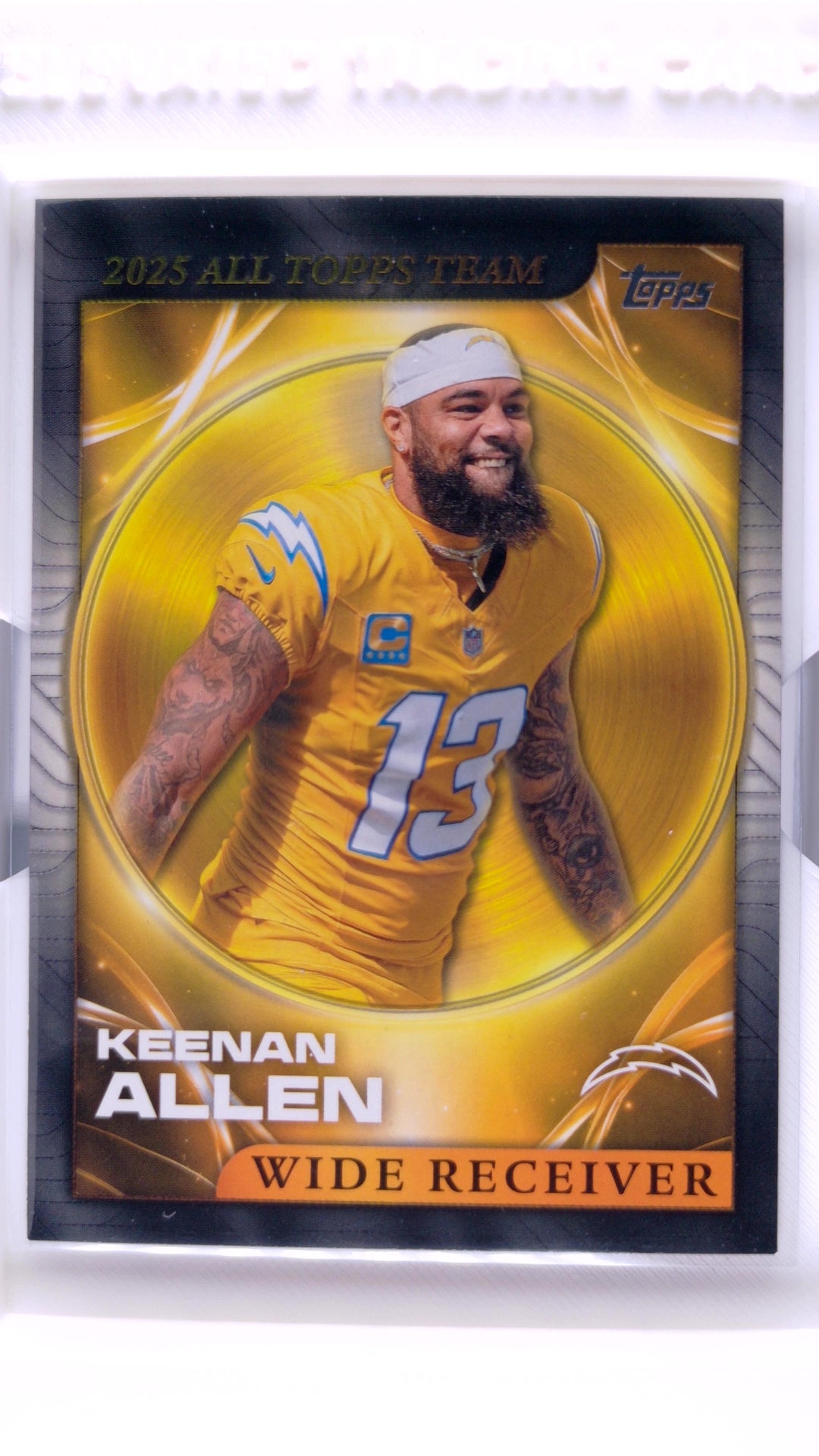 #25ATT-11 Keenan Allen 2025 All Topps Team - front
