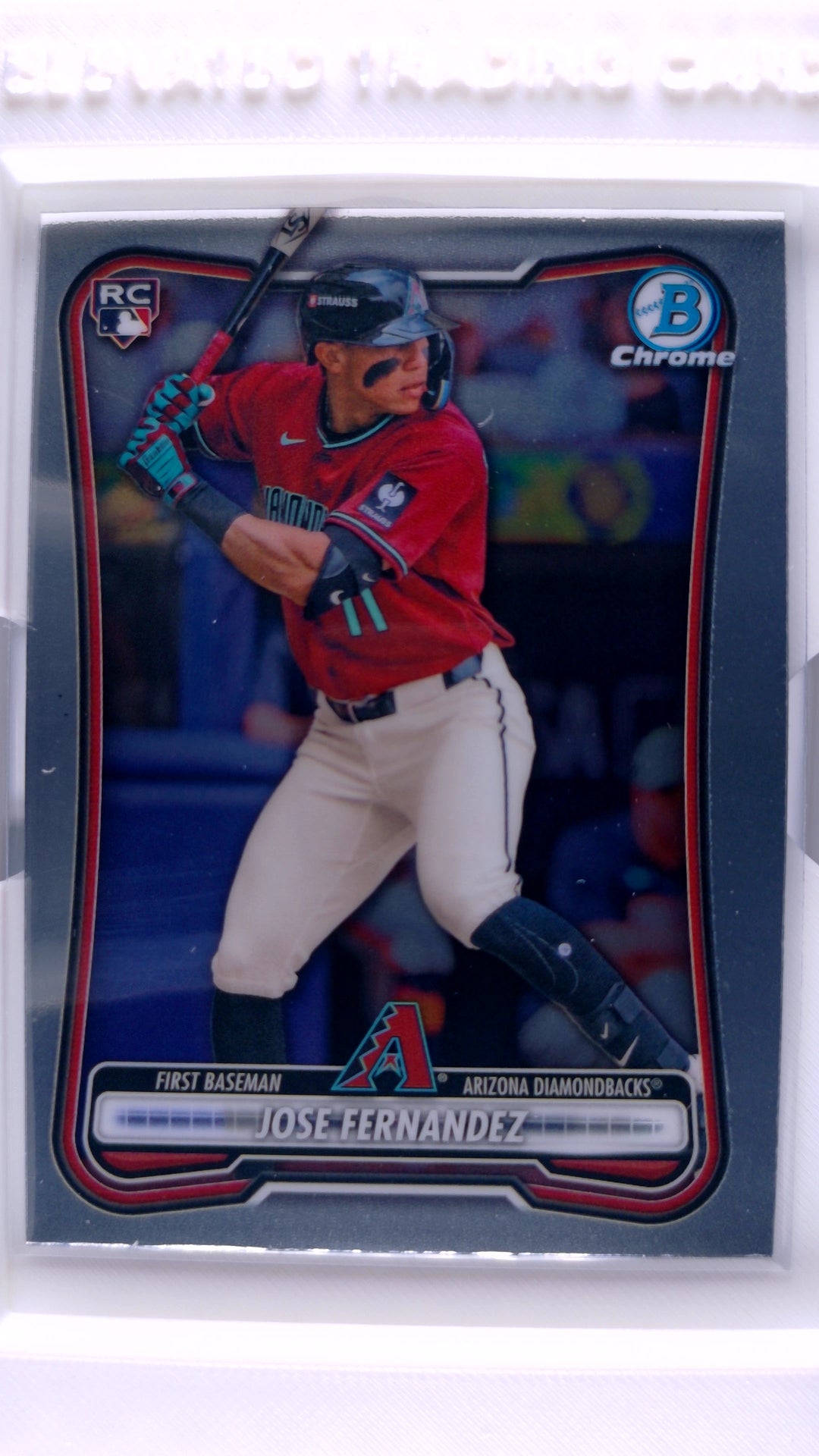 #40 Jose Fernandez Rookie - front