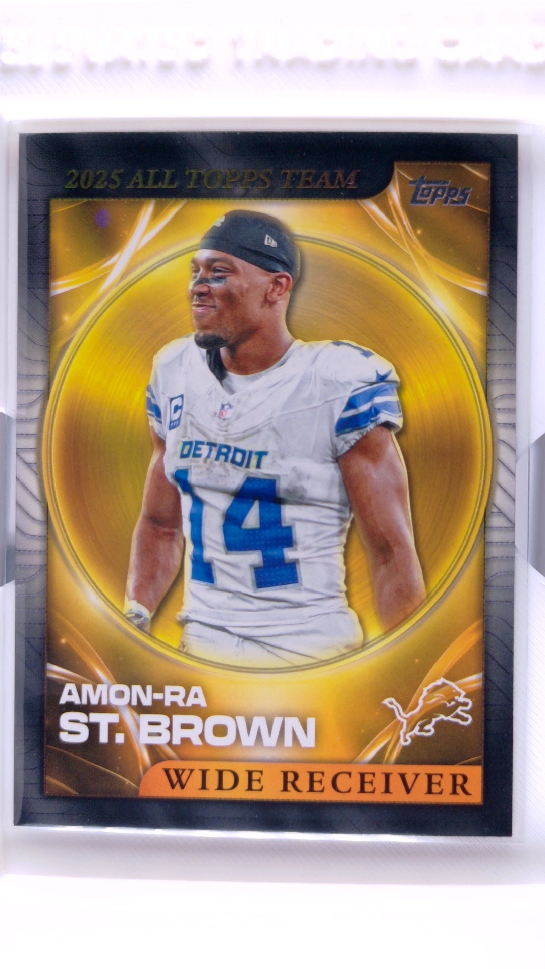 #25ATT-17 Amon-Ra St. Brown 2025 All Topps Team - front