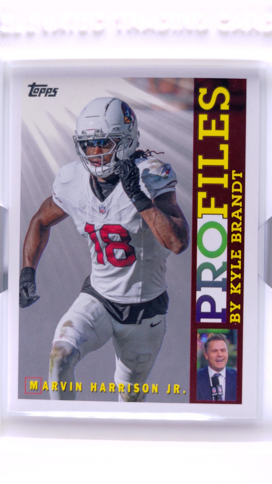 #TP-1 Marvin Harrison Jr. Topps Profiles - front