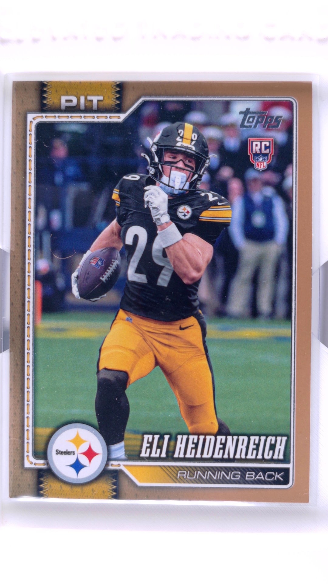#398 Eli Heidenreich Rookie Gold #1780/2026 - front