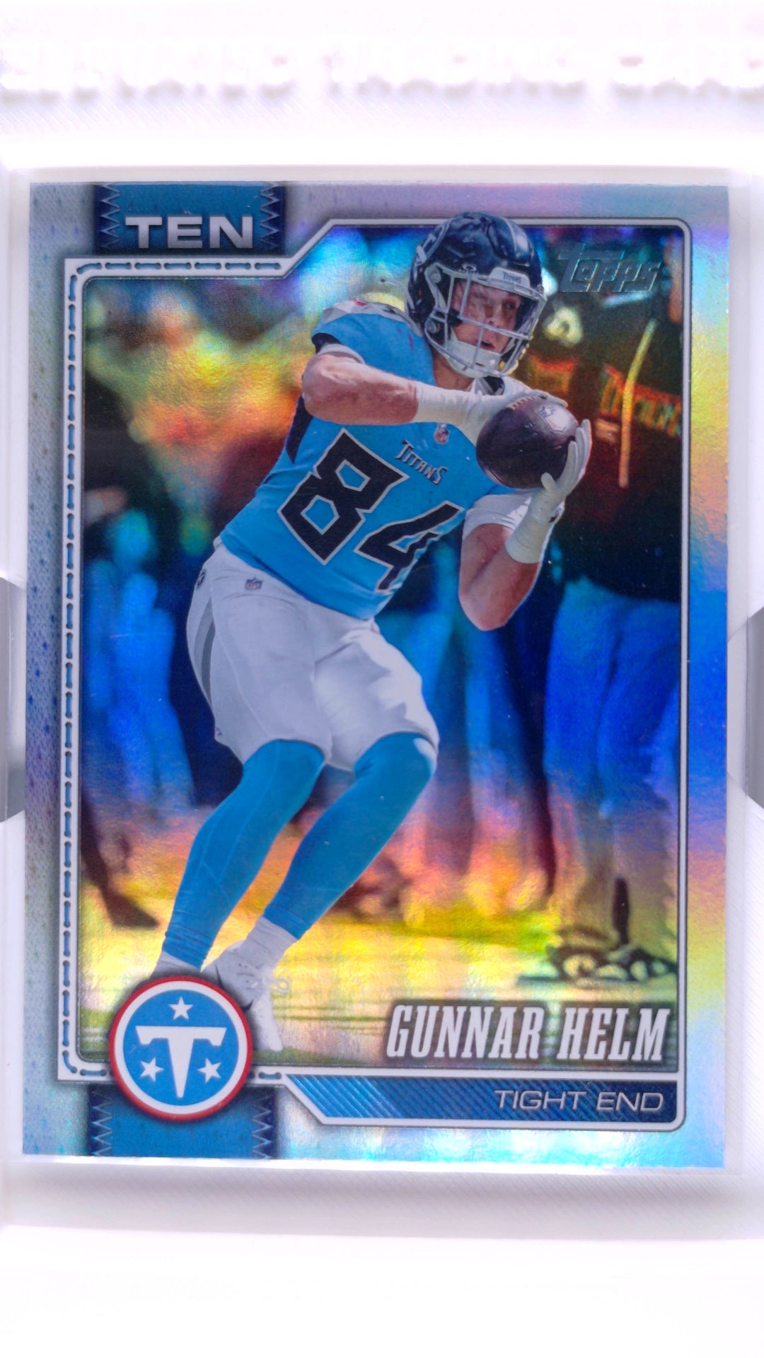 #255 Gunnar Helm Holo Foil - front