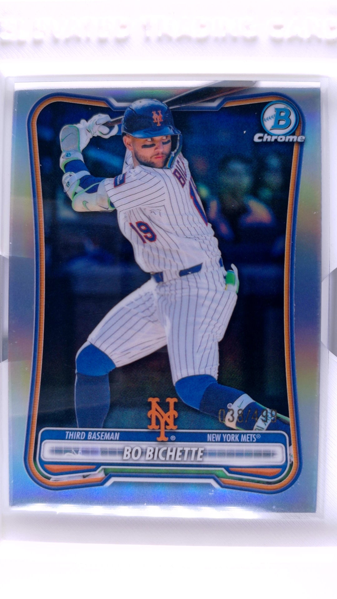 #16 Bo Bichette Refractor #39/499 - front