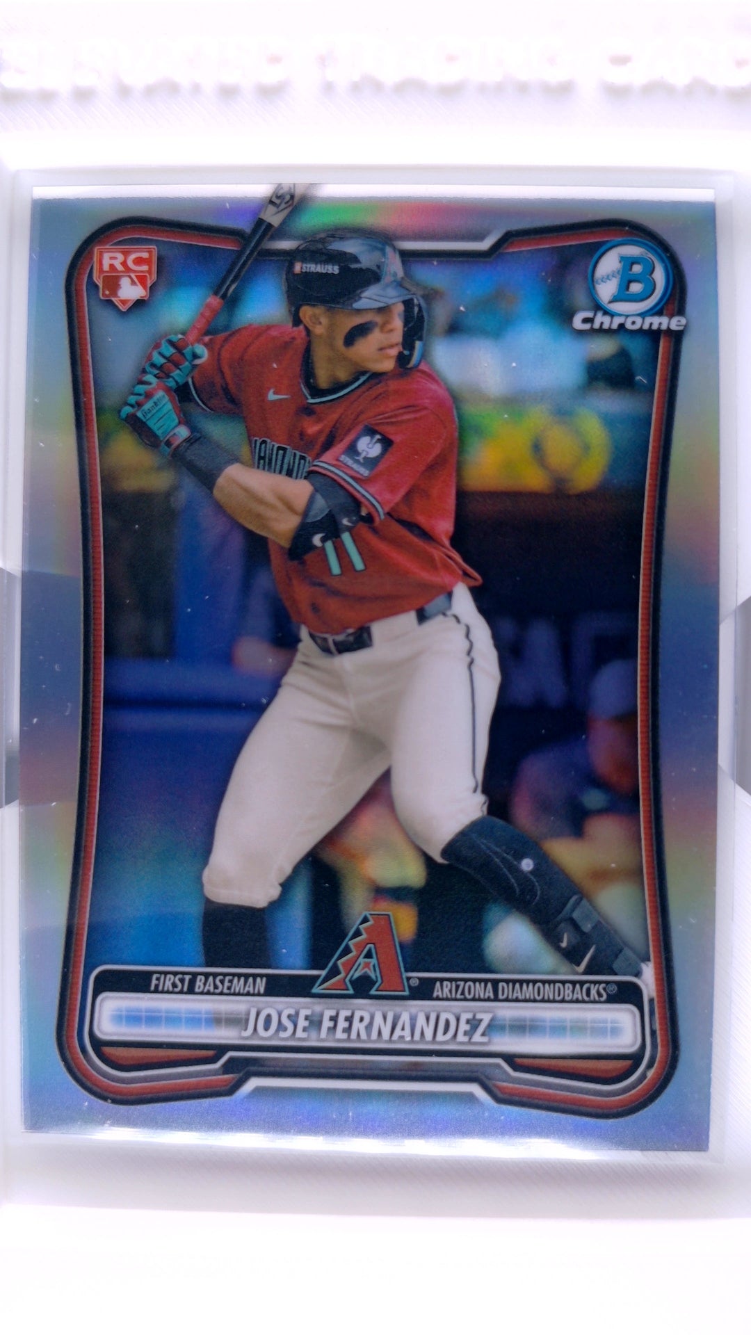 #40 Jose Fernandez Rookie - front