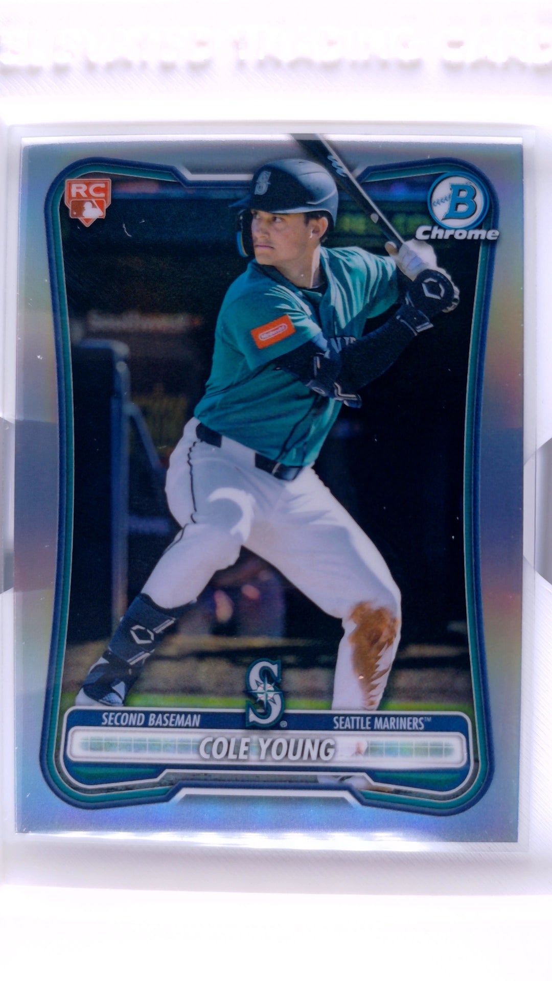 #25 Cole Young Rookie - front