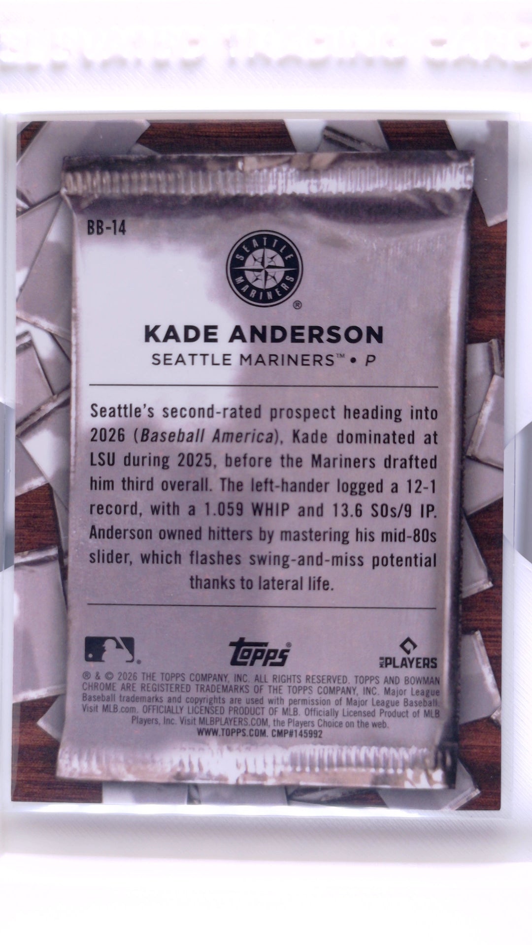#BB-14 Kade Anderson Big Break - back