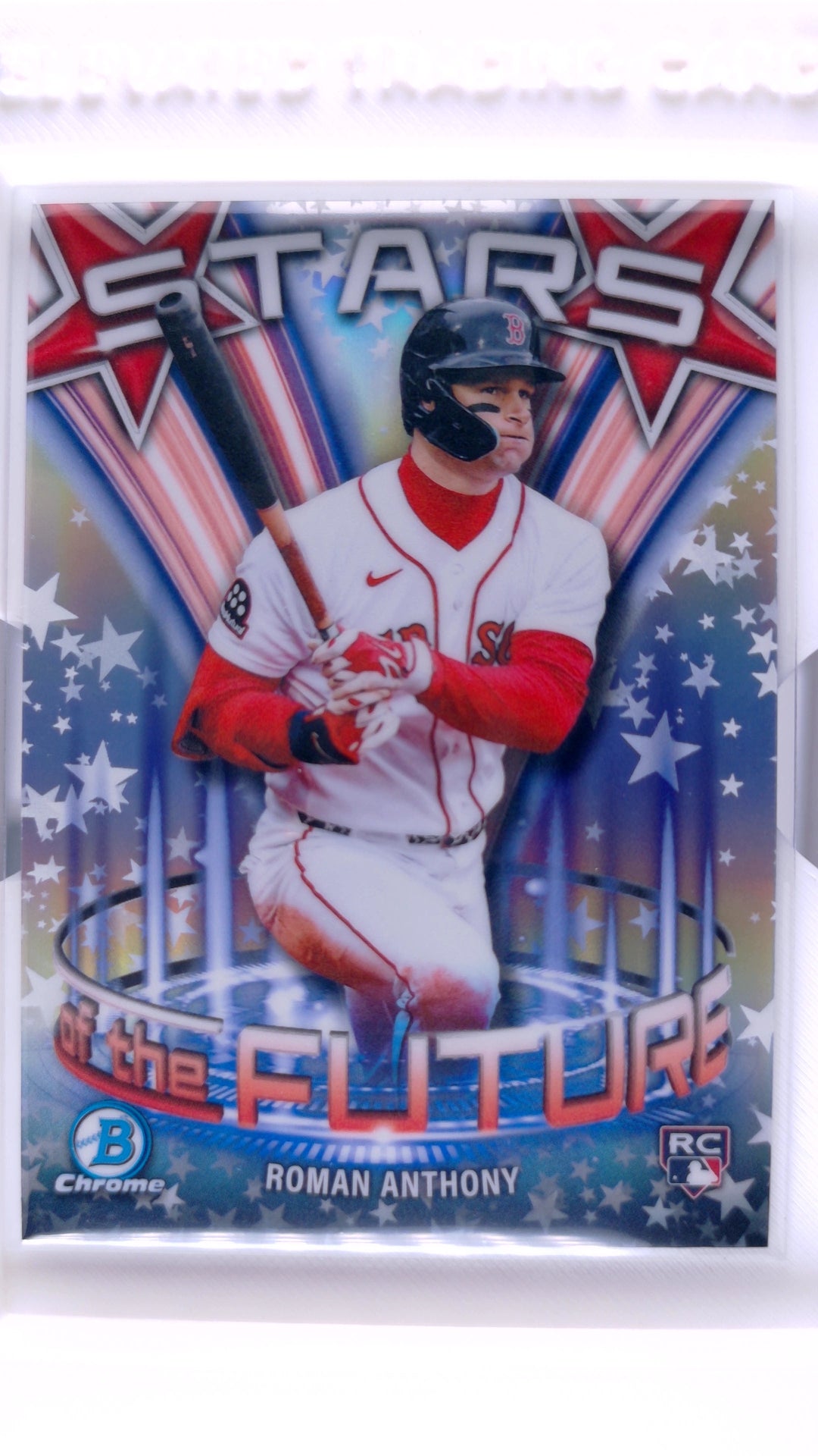 #SF-1 Roman Anthony Rookie Stars of Future - front