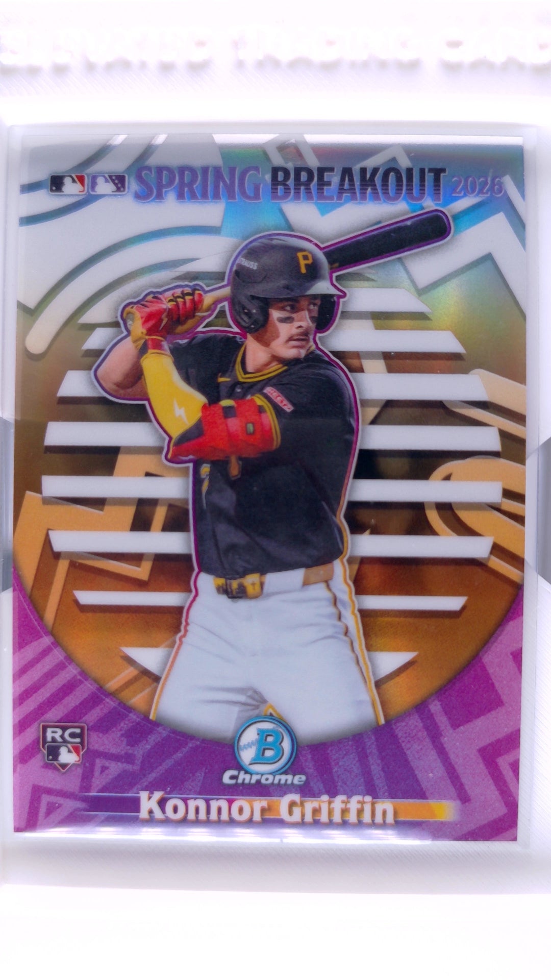 #SB-1 Konnor Griffin Rookie 2026 MLB Spring Breakout - front