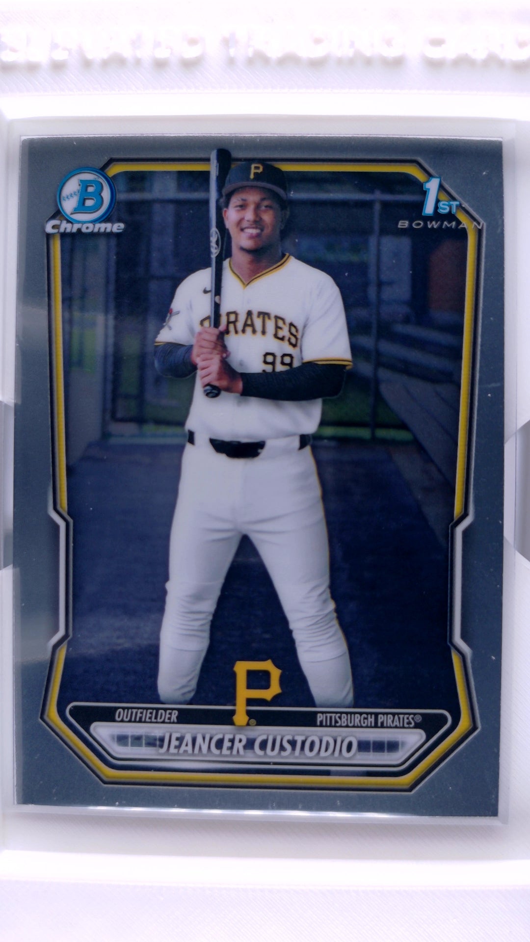 #BCP-222 Jeancer Custodio Bowman Chrome Prospects - front