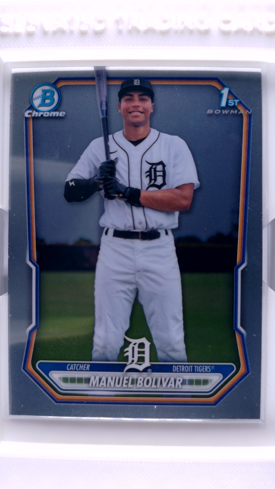 #BCP-221 Manuel Bolivar Bowman Chrome Prospects - front