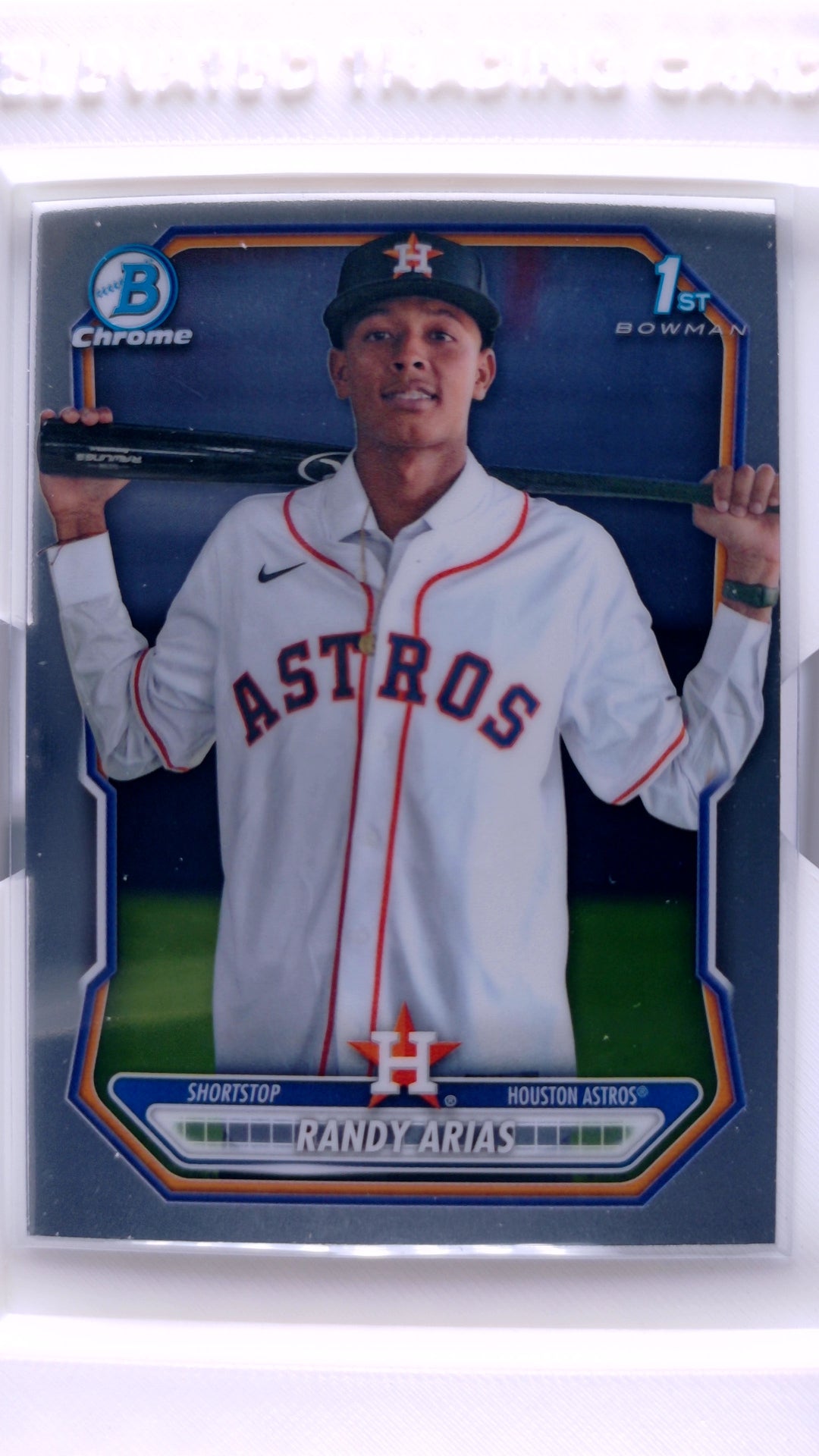 #BCP-242 Randy Arias Bowman Chrome Prospects - front