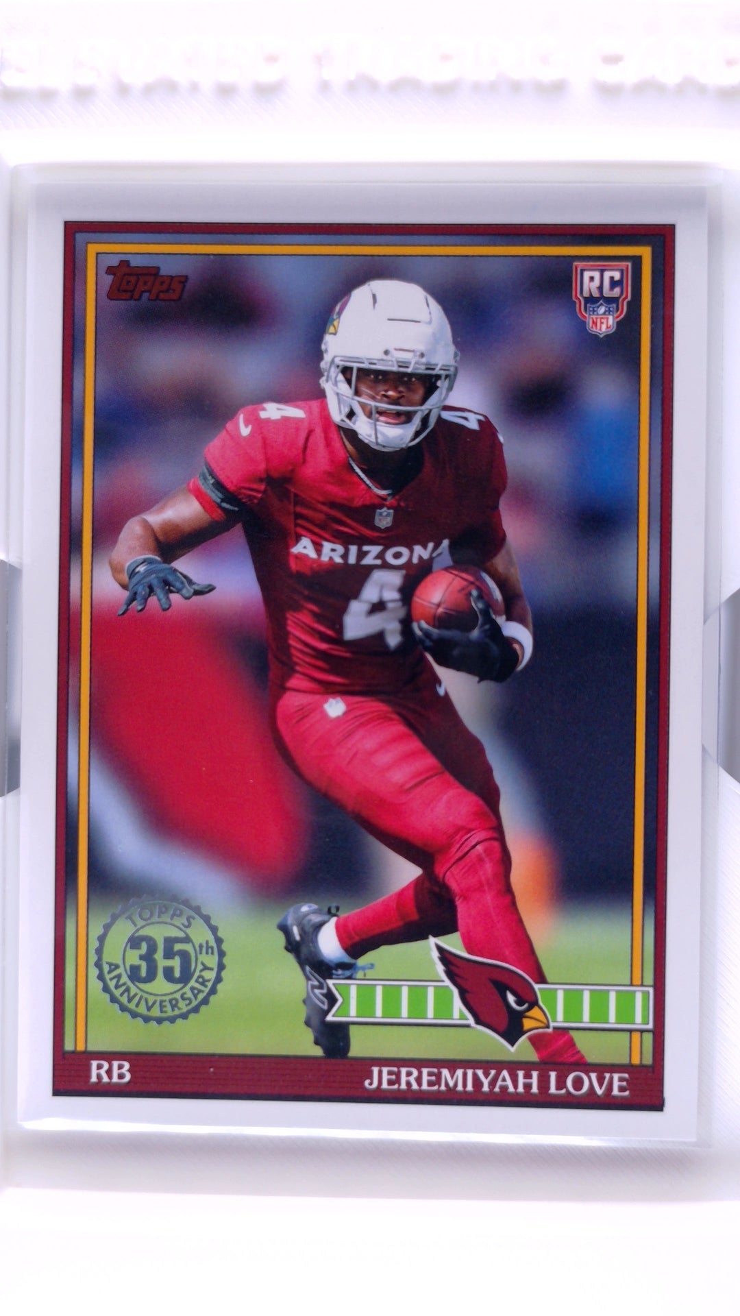 #91TR-9 Jeremiyah Love Rookie 1991 Topps Rookies Football - front