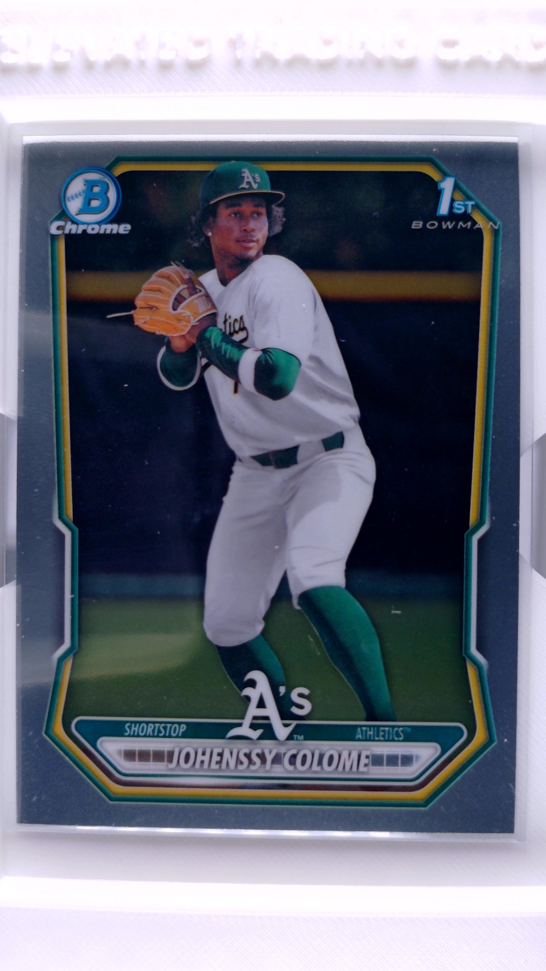 #BCP-160 Johenssy Colome Bowman Chrome Prospects - front