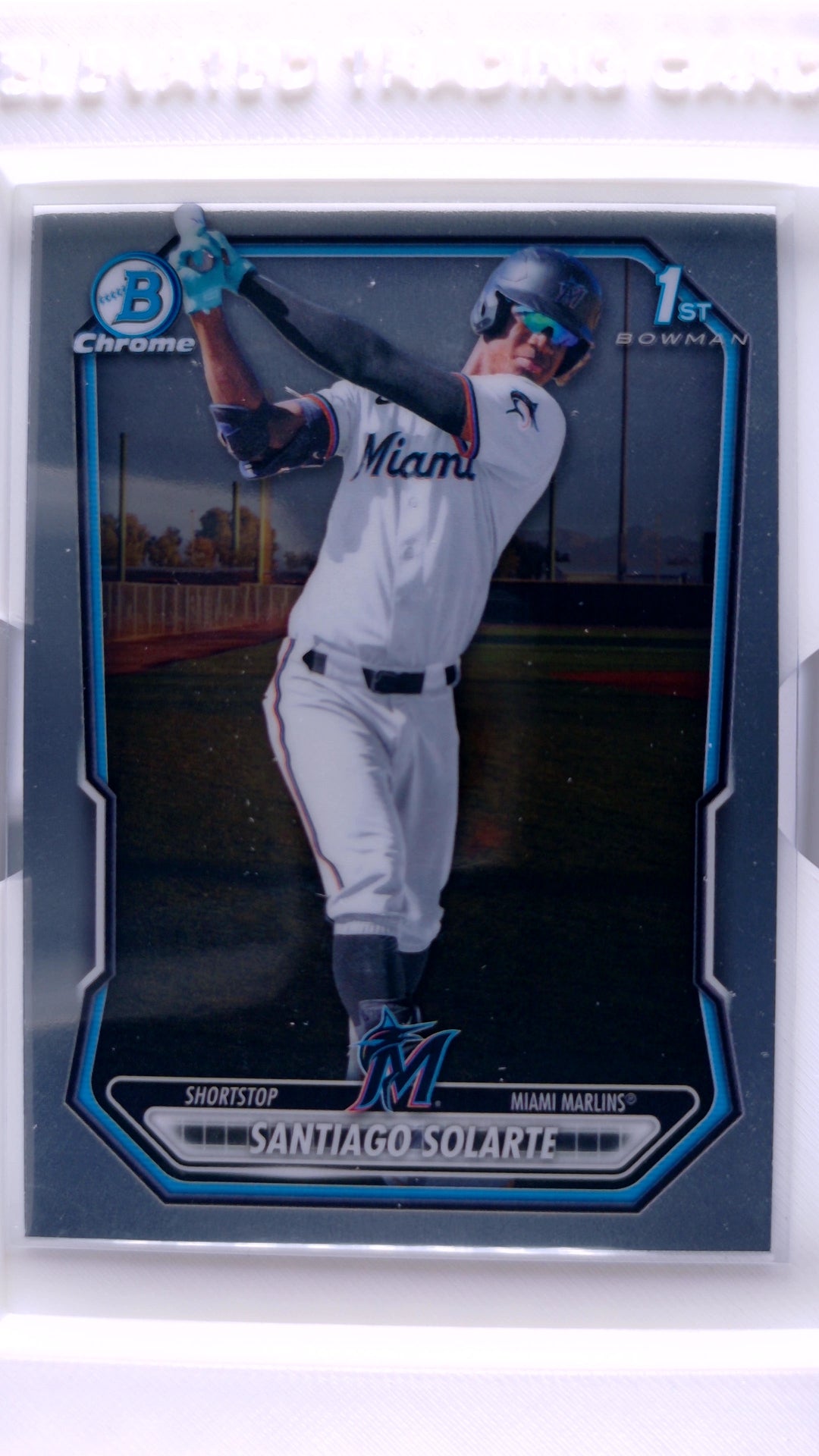 #BCP-207 Santiago Solarte Bowman Chrome Prospects - front