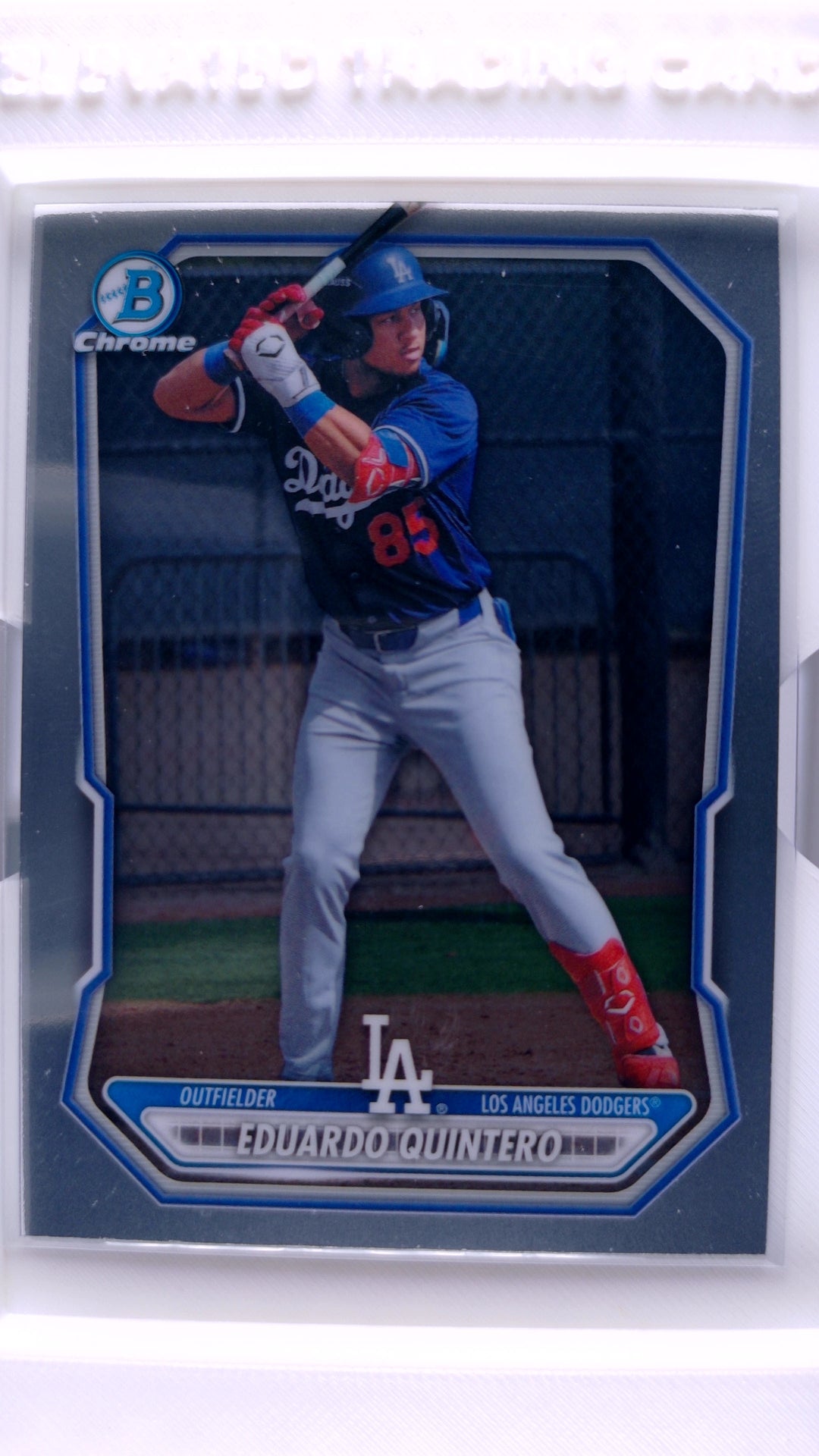 #BCP-205 Eduardo Quintero Bowman Chrome Prospects - front