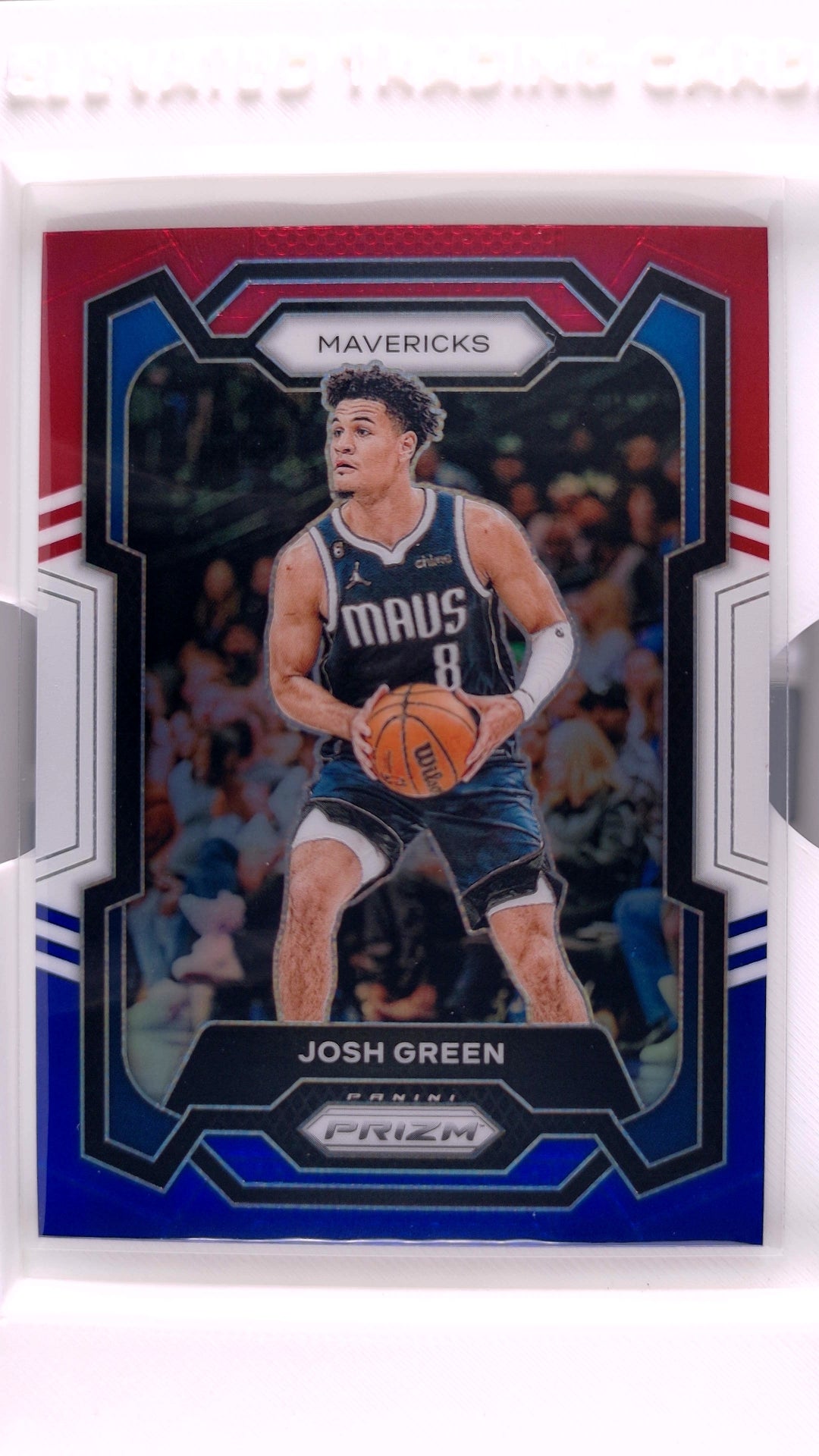 #201 Josh Green Red, White And Blue Prizm - front