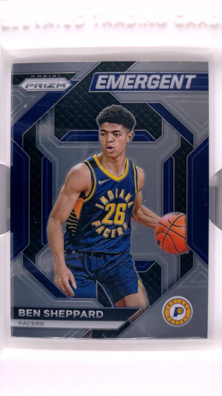 2023 Panini Prizm Basketball Ben Sheppard #14 Emergent RC — Front