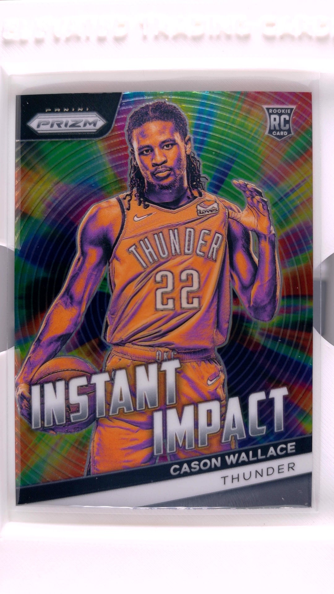 #15 Cason Wallace Rookie Instant Impact - front