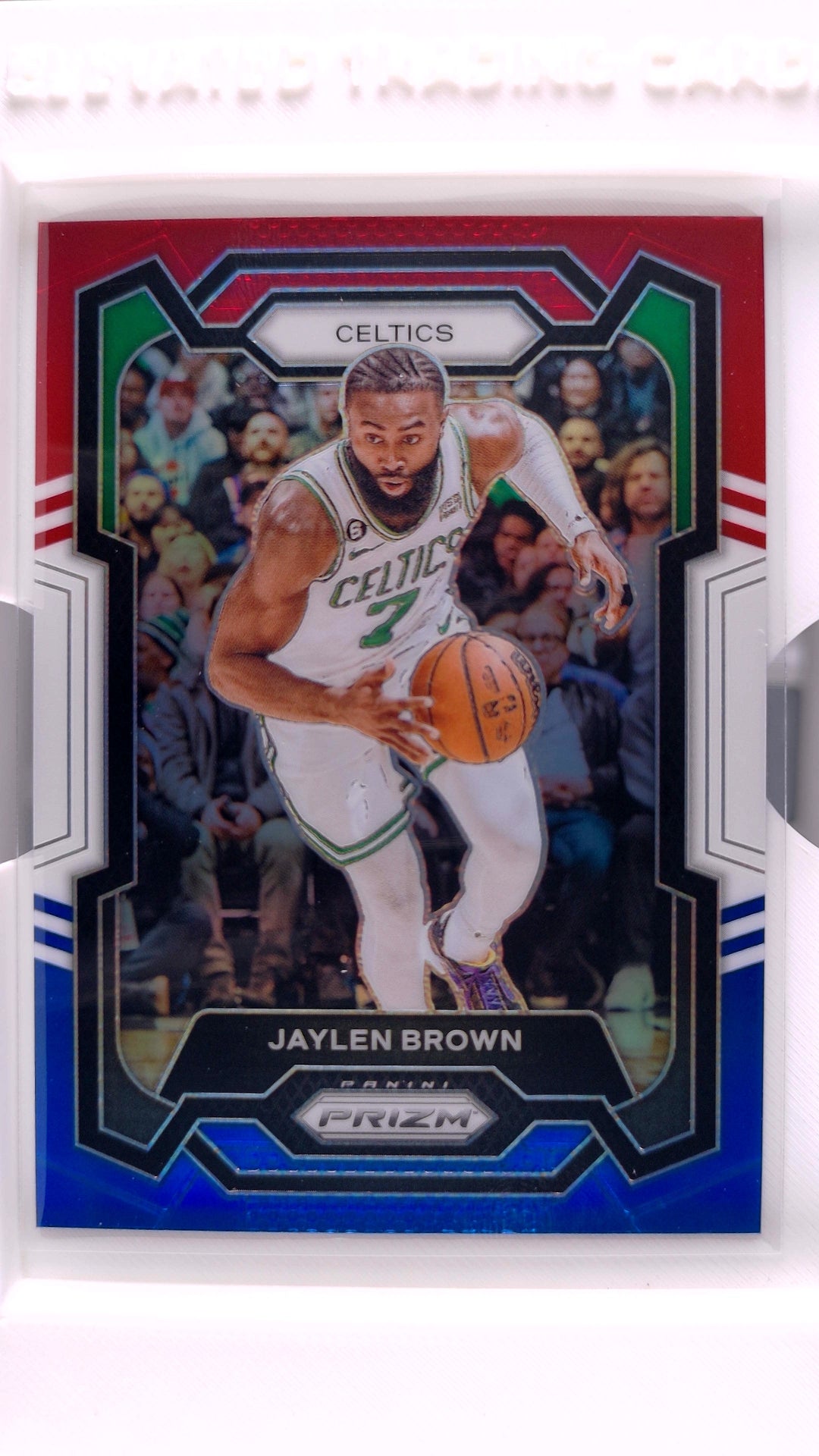 #31 Jaylen Brown Red, White And Blue Prizm - front