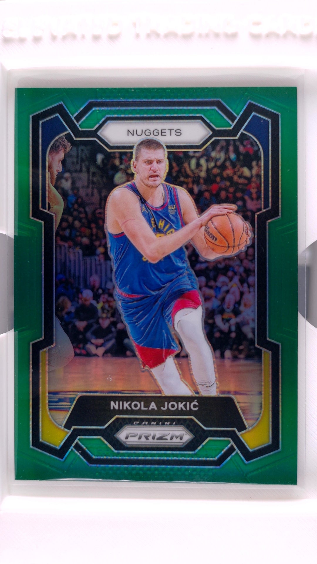#17 Nikola Jokic Green Prizm - front
