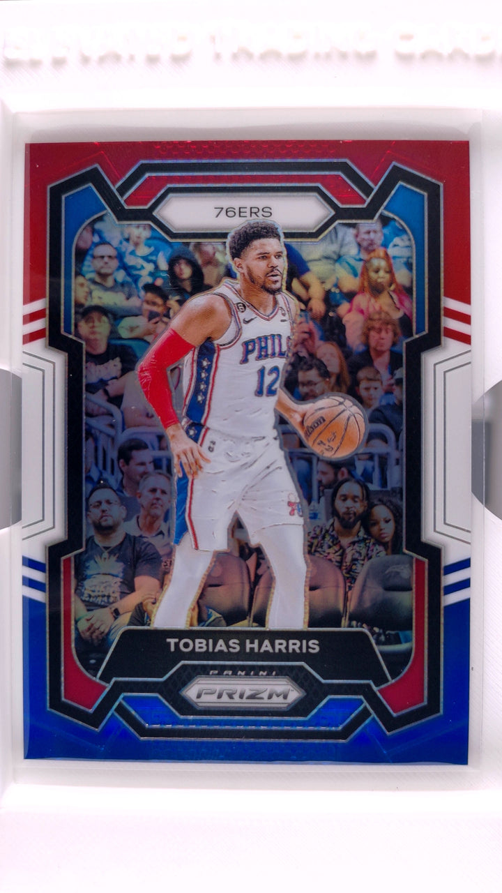 2023 Panini Prizm Basketball Tobias Harris #88 Red, White And Blue Prizm — Front