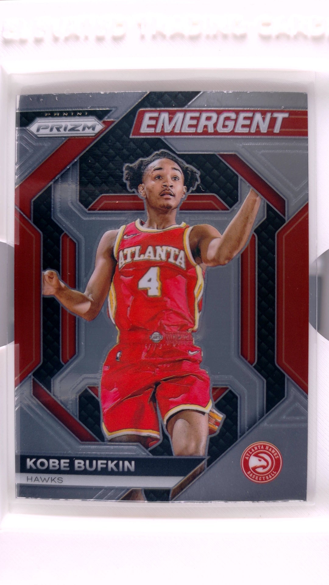 #9 Kobe Bufkin Rookie Emergent - front
