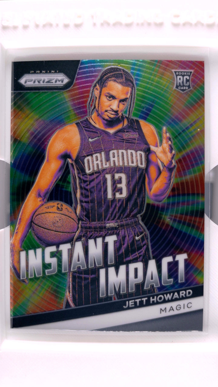 2023 Panini Prizm Basketball Jett Howard #5 Instant Impact RC — Front