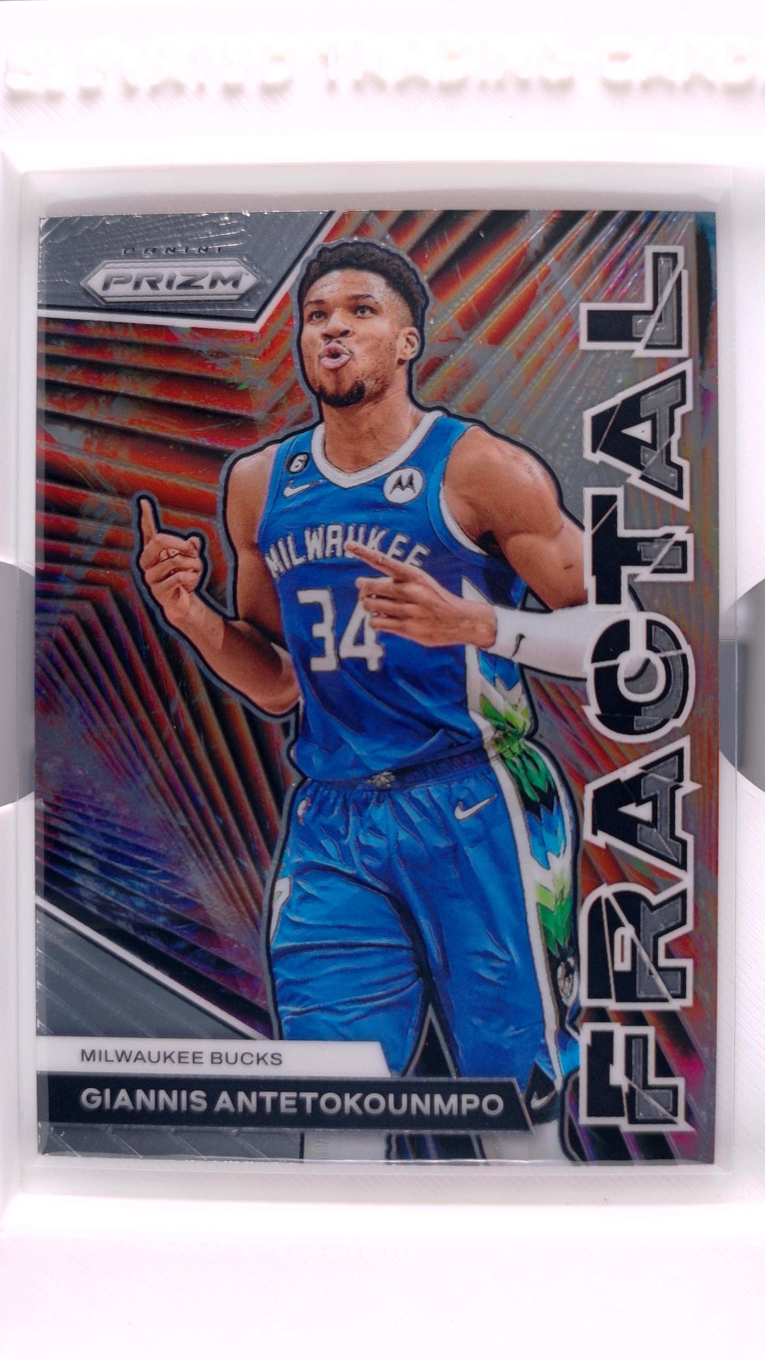 #4 Giannis Antetokounmpo Fractal - front