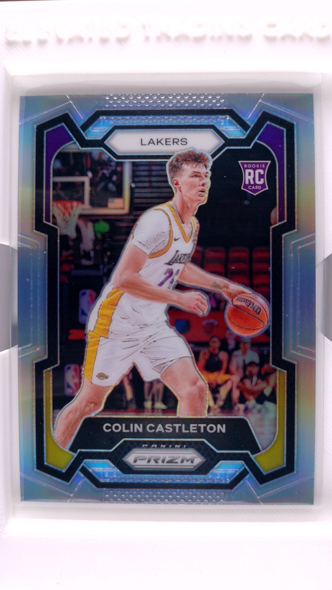 #287 Colin Castleton Rookie Silver Prizm - front
