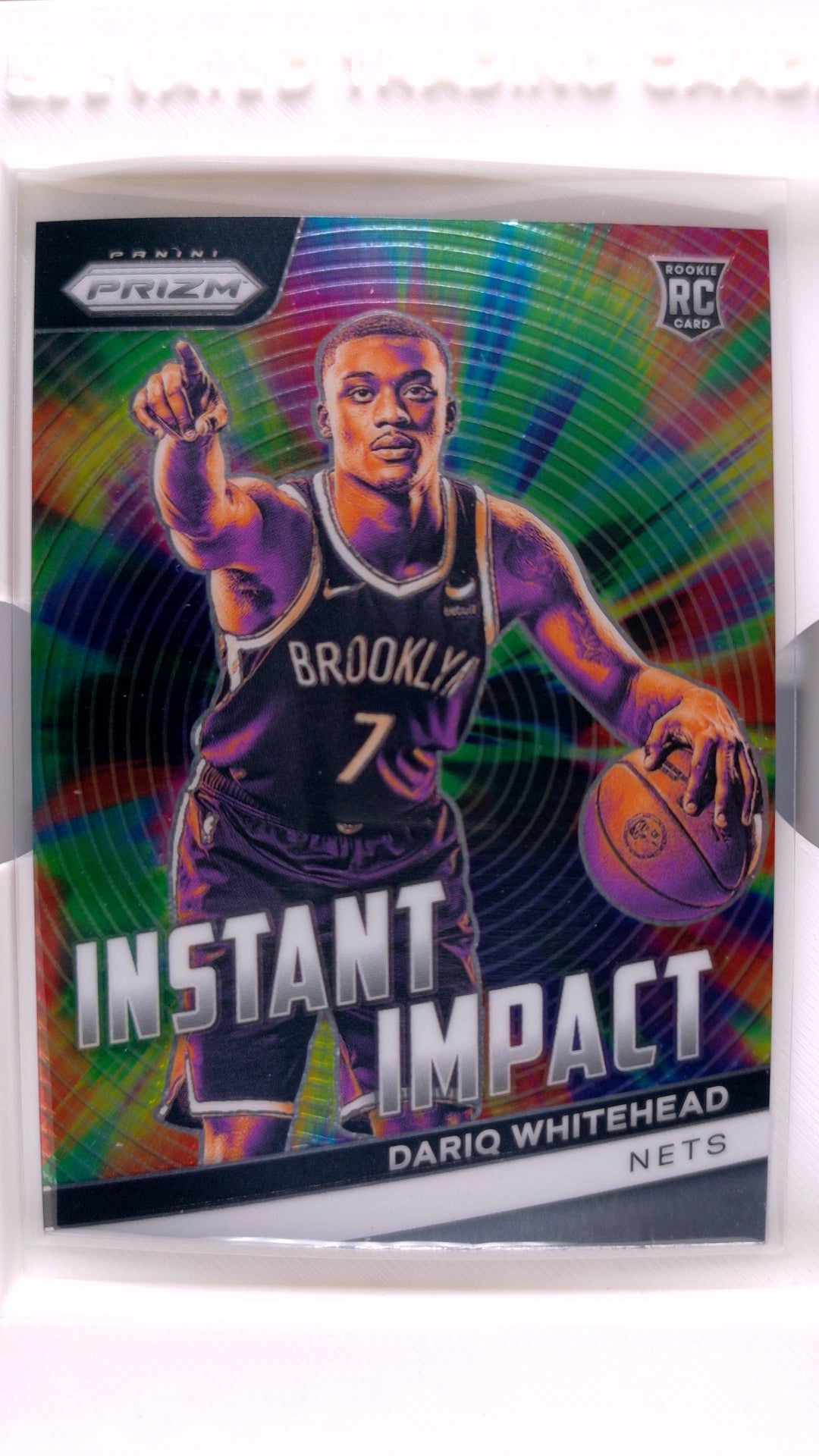 #10 Dariq Whitehead Rookie Instant Impact - front