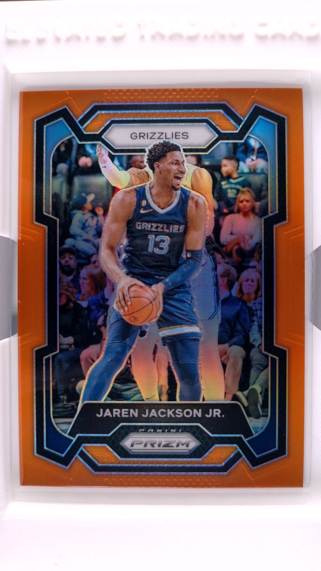 #61 Jaren Jackson Jr. Orange Prizm #5/49 - front