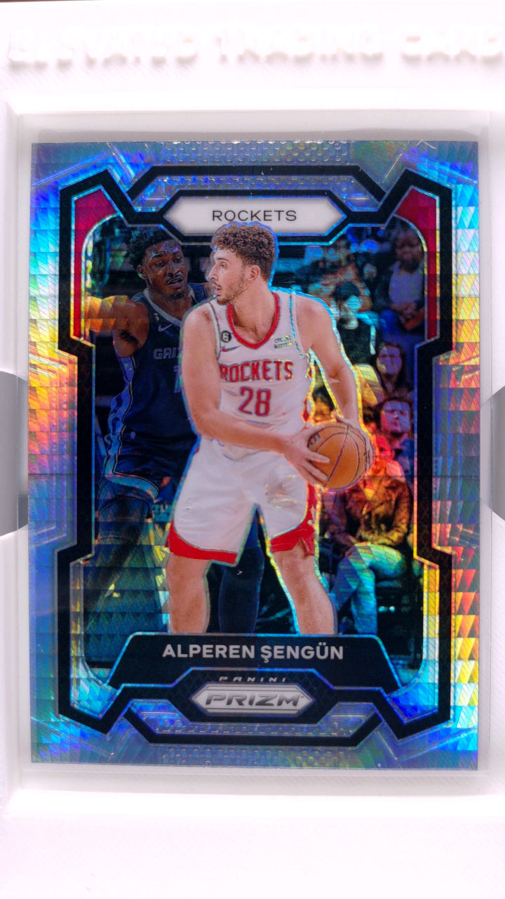 2023 Panini Prizm Basketball Alperen Sengun #20 Hyper Prizm — Front