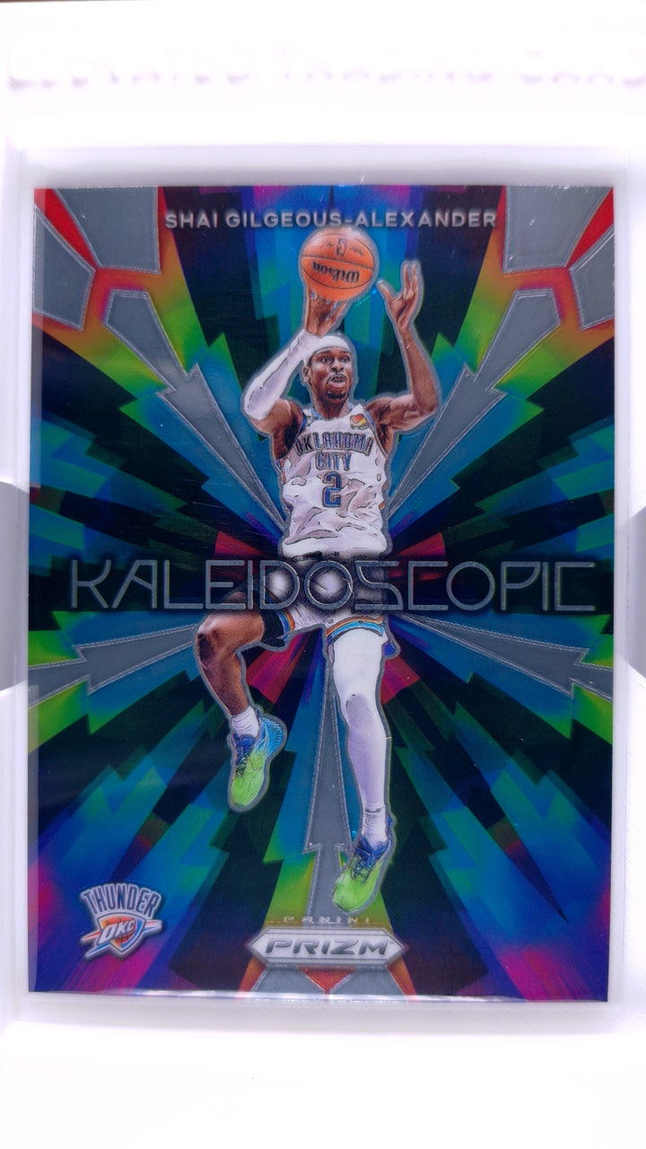 2023 Panini Prizm Basketball Shai Gilgeous-Alexander #13 Kaleidoscopic — Front