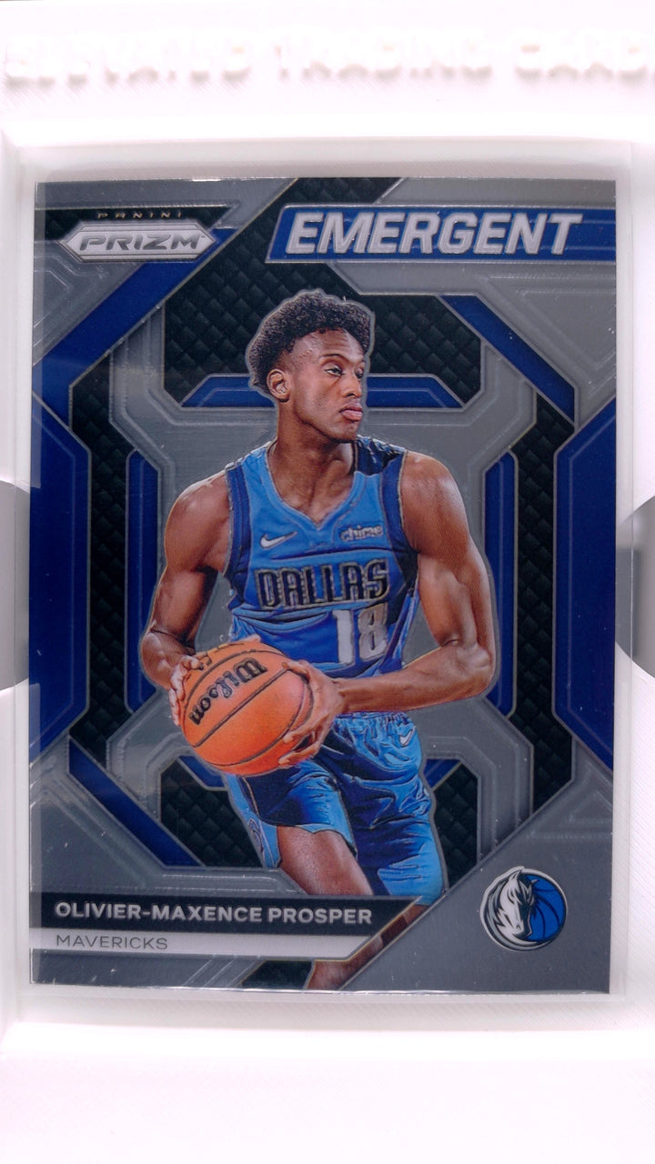 2023 Panini Prizm Basketball Olivier-Maxence Prosper #28 Emergent RC — Front