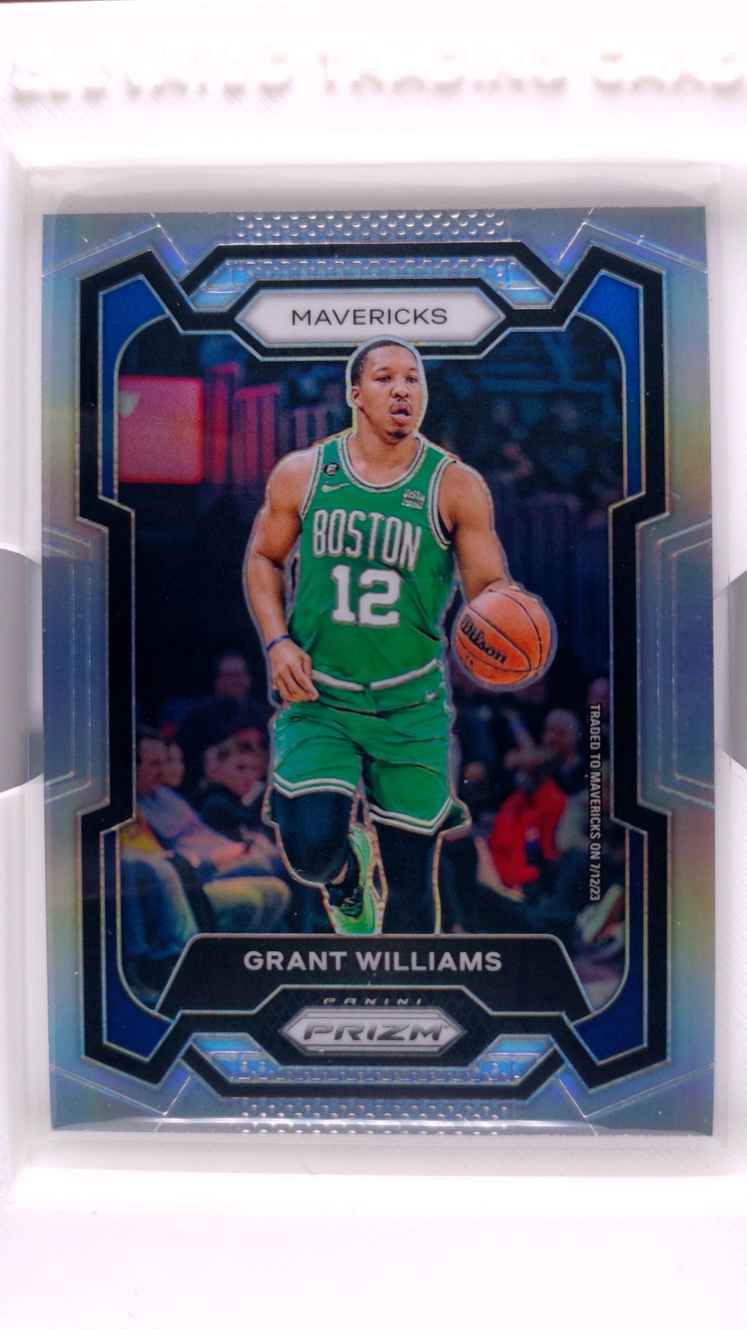 #264 Grant Williams Silver Prizm - front