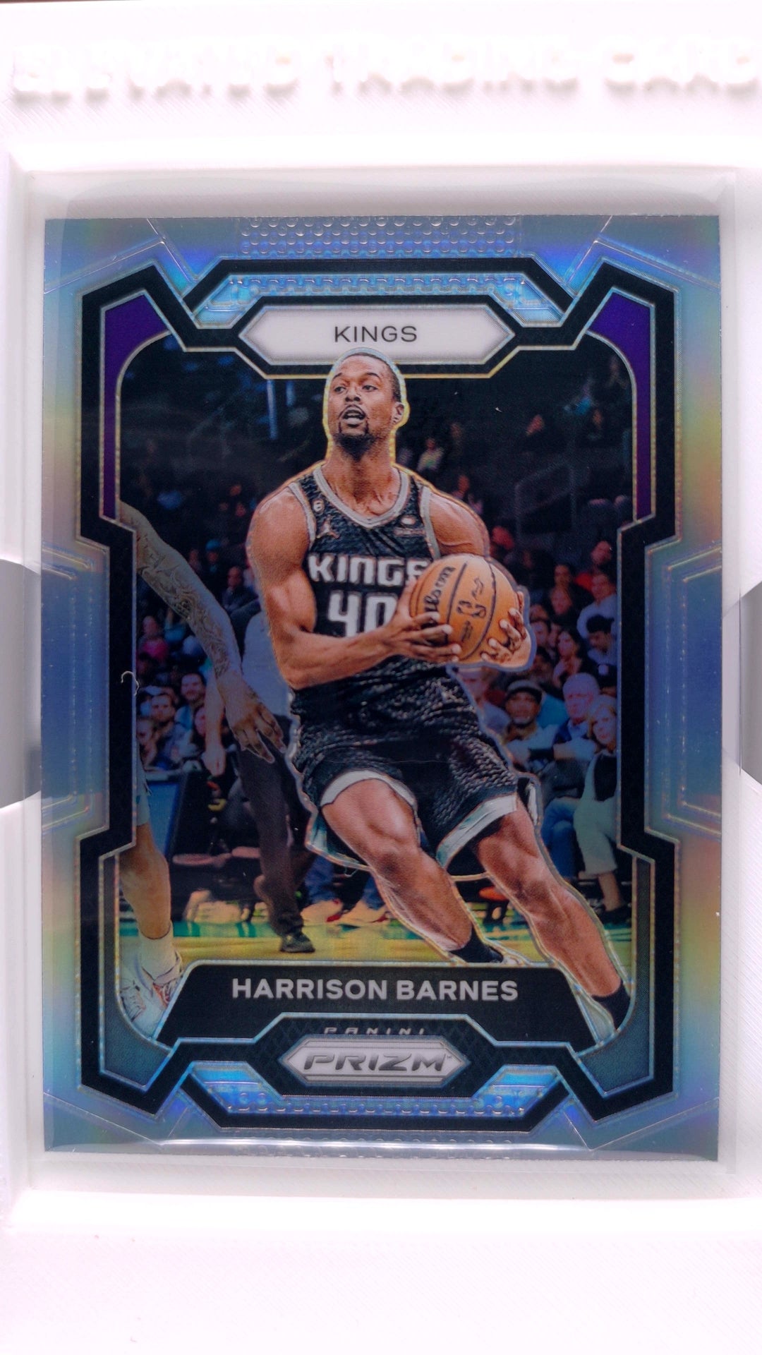 #221 Harrison Barnes Silver Prizm - front