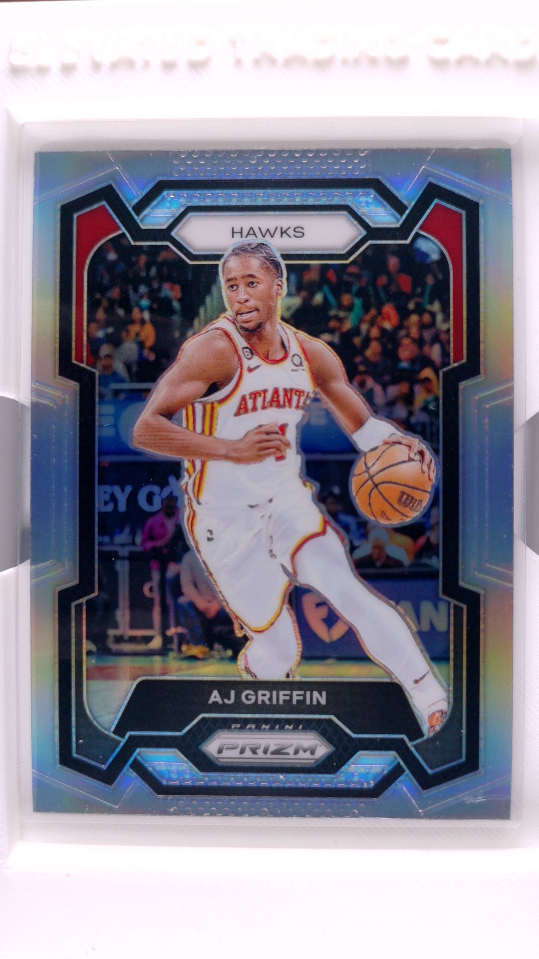 #266 AJ Griffin Silver Prizm - front