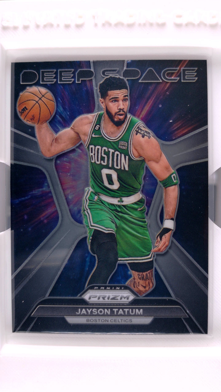 2023 Panini Prizm Basketball Jayson Tatum #10 Deep Space — Front
