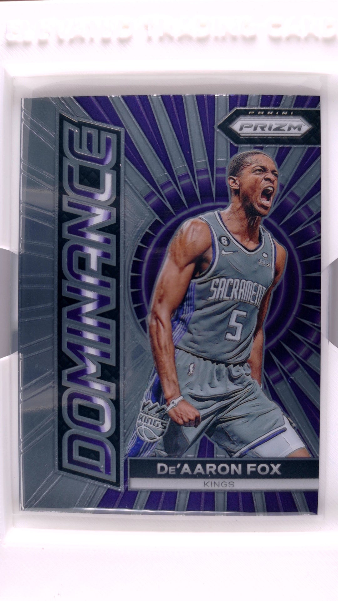 #17 De'Aaron Fox Dominance - front