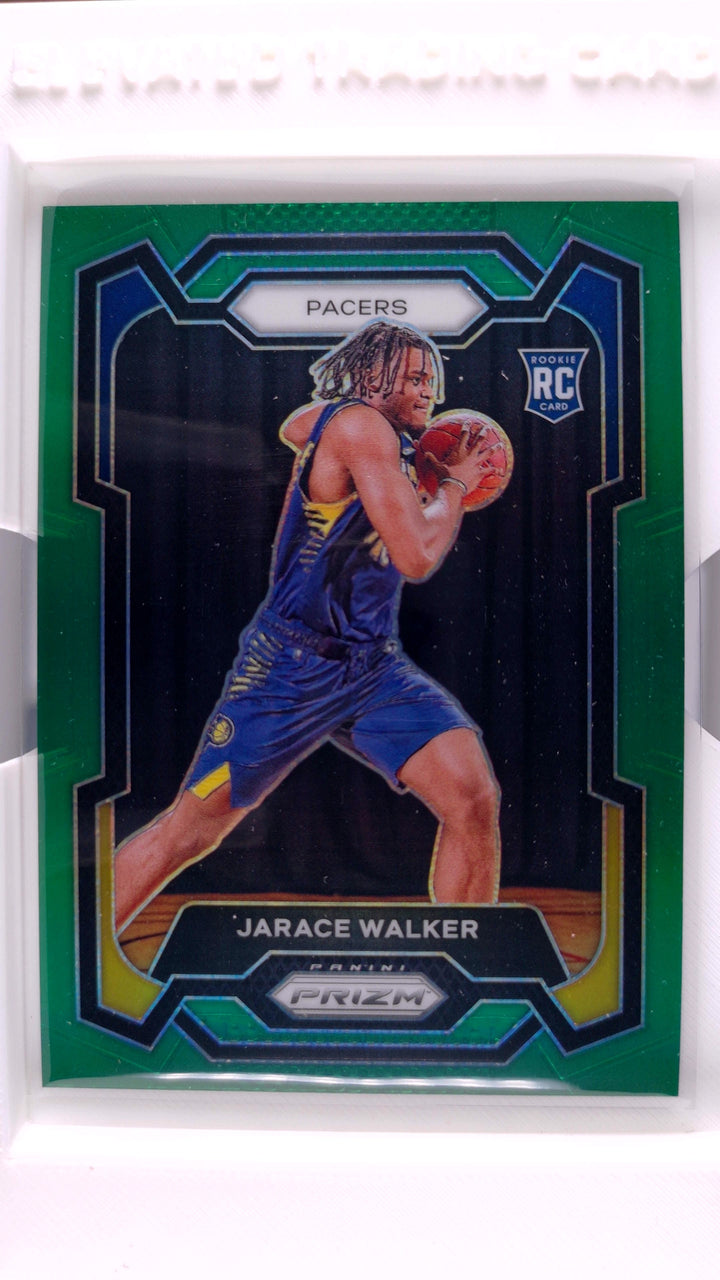 2023 Panini Prizm Basketball Jarace Walker #168 Green Prizm RC — Front