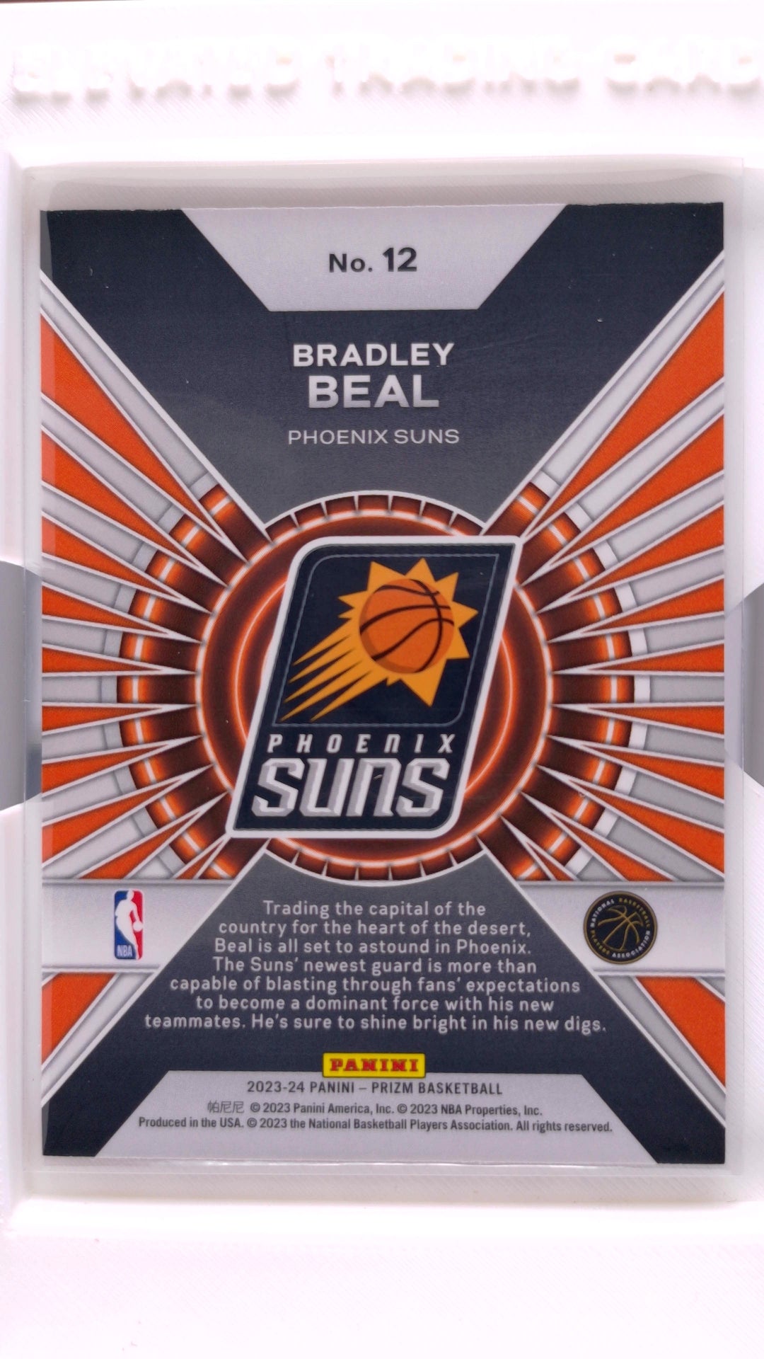 #12 Bradley Beal Dominance - back