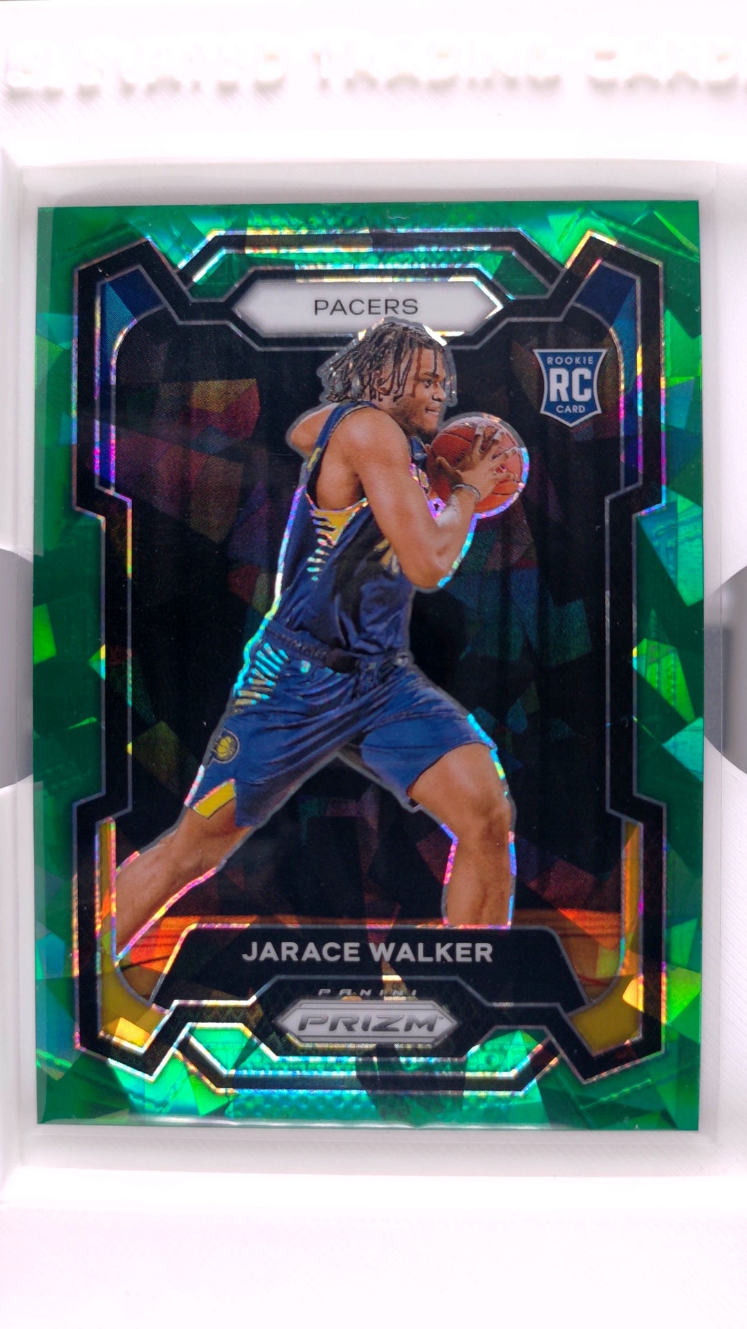 #168 Jarace Walker Rookie Green Ice Prizm - front