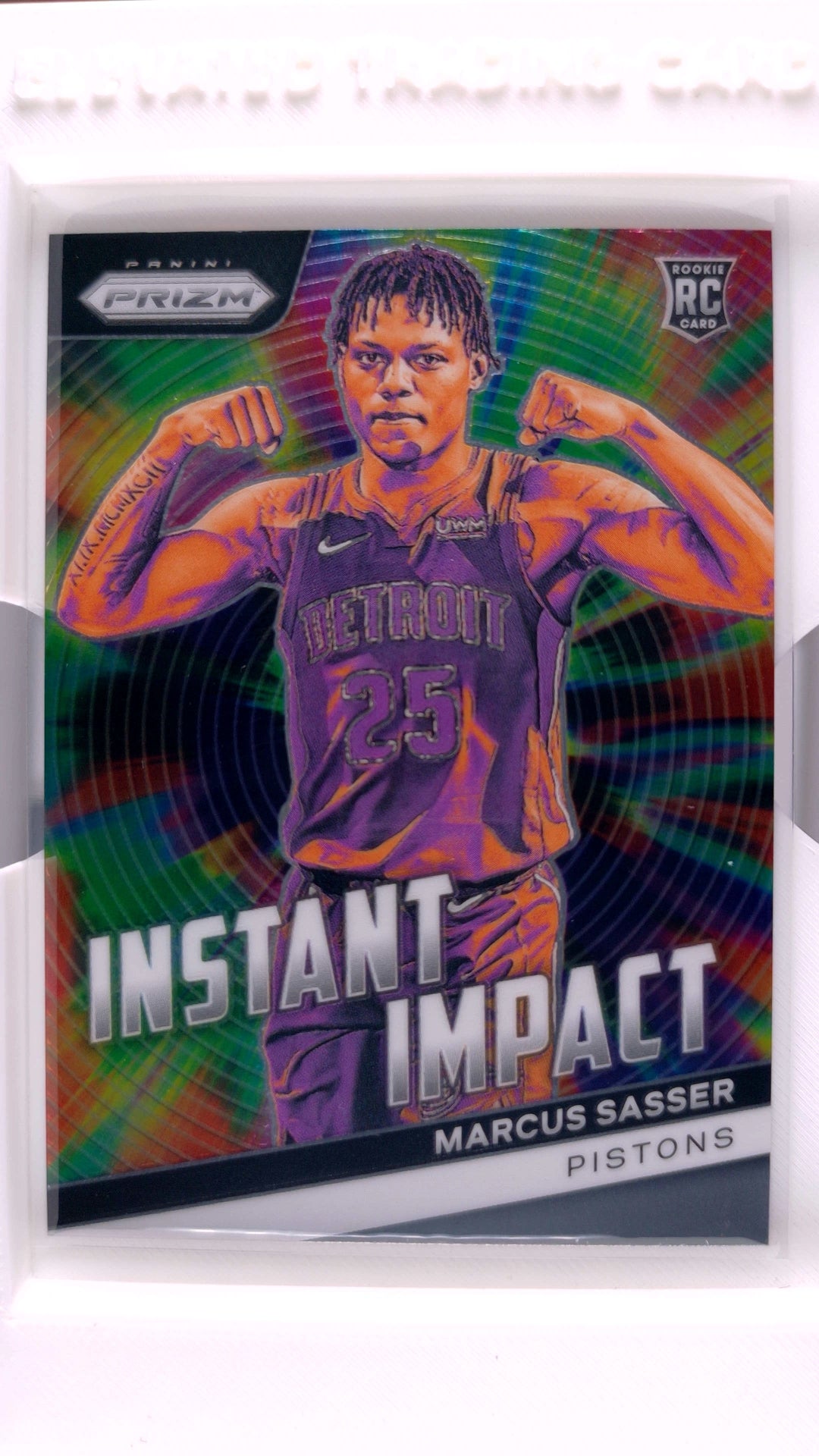 #22 Marcus Sasser Rookie Instant Impact - front