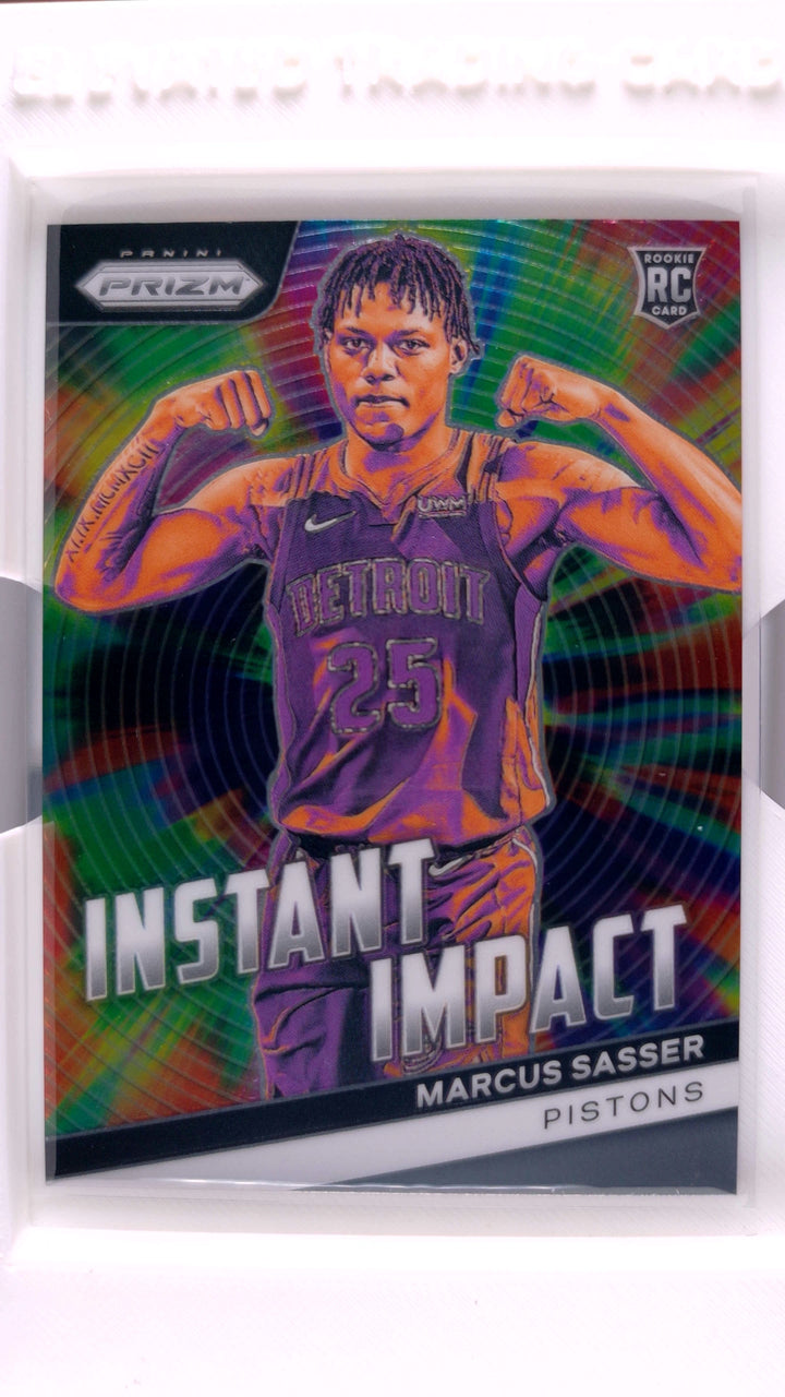 2023 Panini Prizm Basketball Marcus Sasser #22 Instant Impact RC — Front